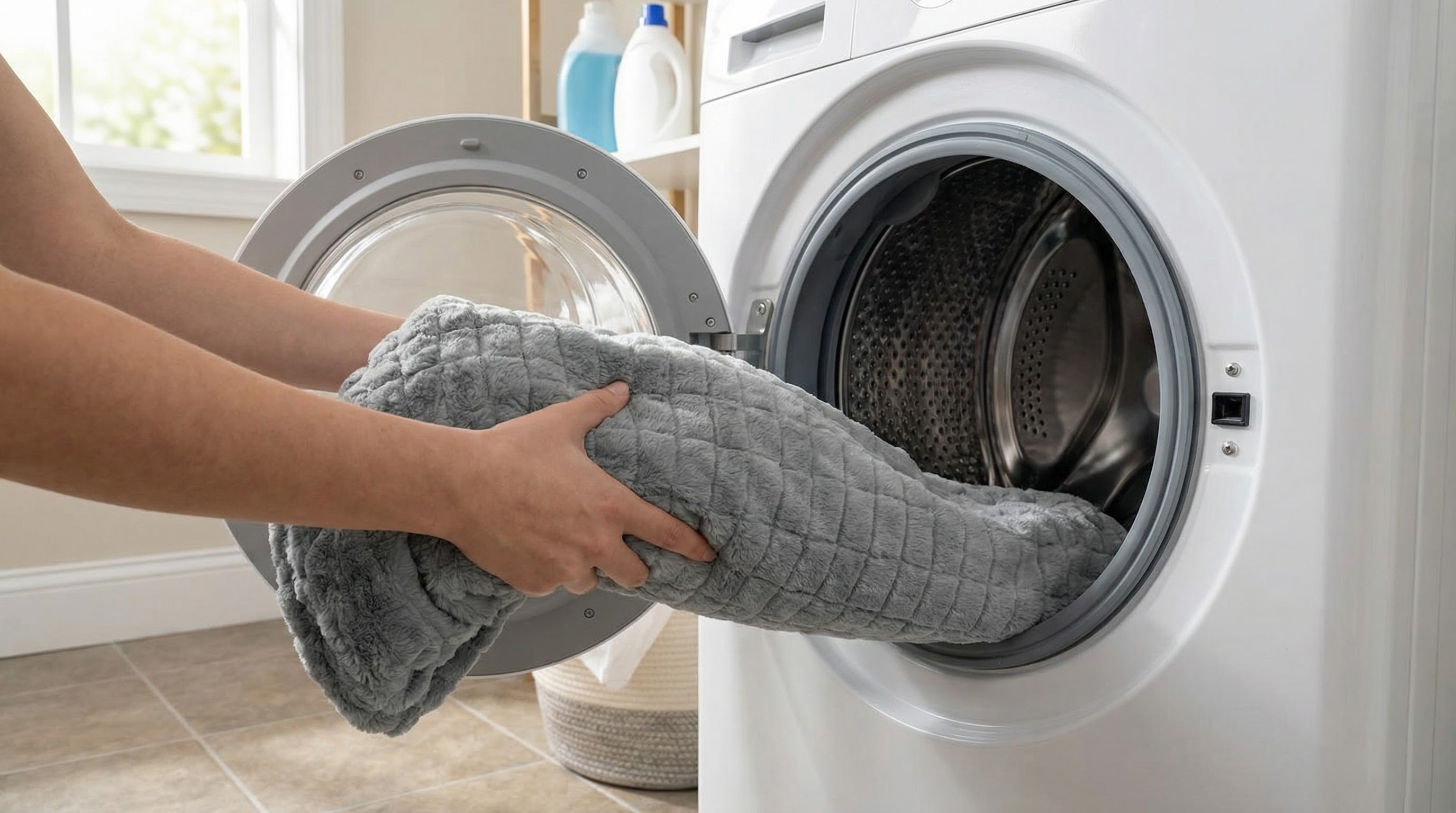 Instructions de lavage pour couvertures thérapeutiques