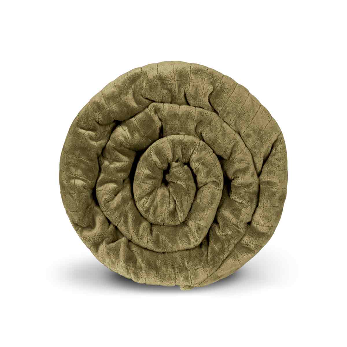 Couverture thérapeutique originale - Housse 4 saisons en vert olive