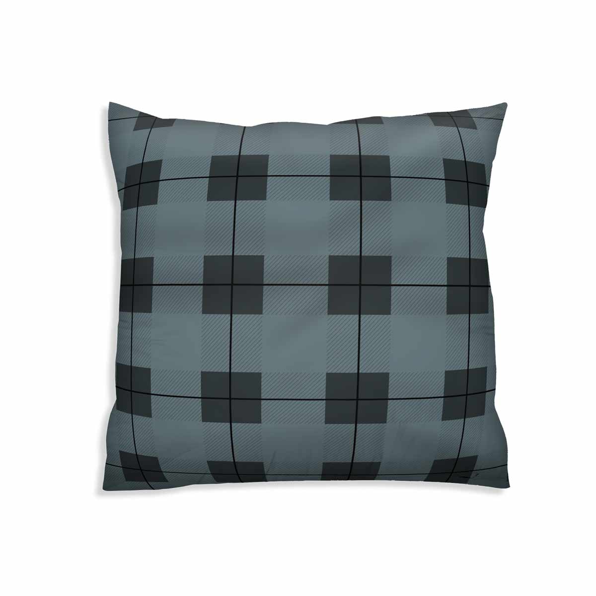 Coussin de santé noir et bleu pour adultes