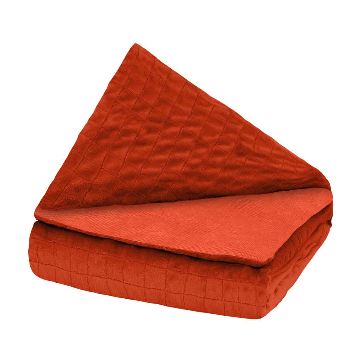 Couverture thérapeutique originale - Housse 4 saisons en rouge