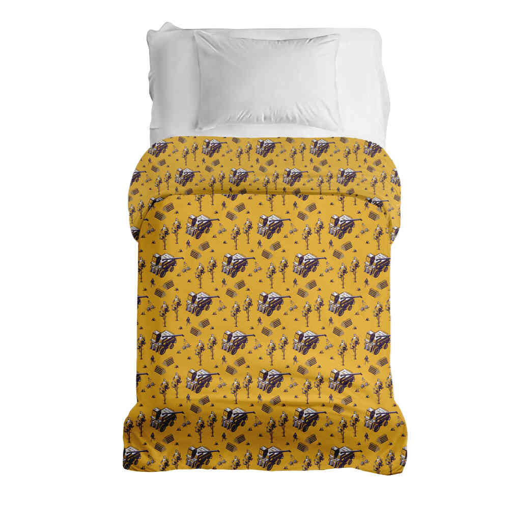 Couverture thérapeutique originale - Housse en coton Récolte