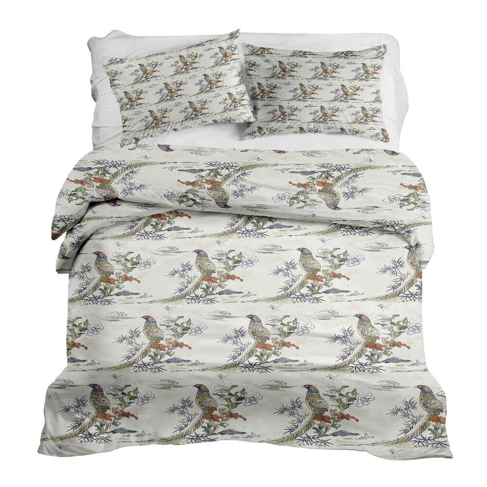 Original Therapiedecke - Ensemble de literie en coton Oiseau de paradis