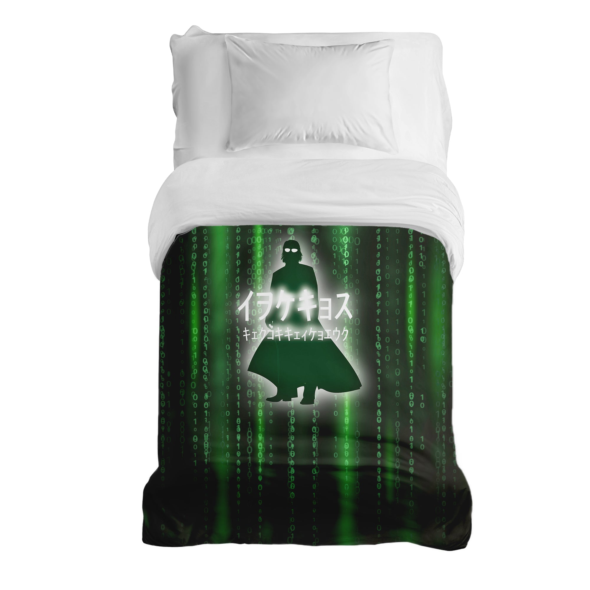 Couverture thérapeutique originale - Housse en coton Vert Matrix II