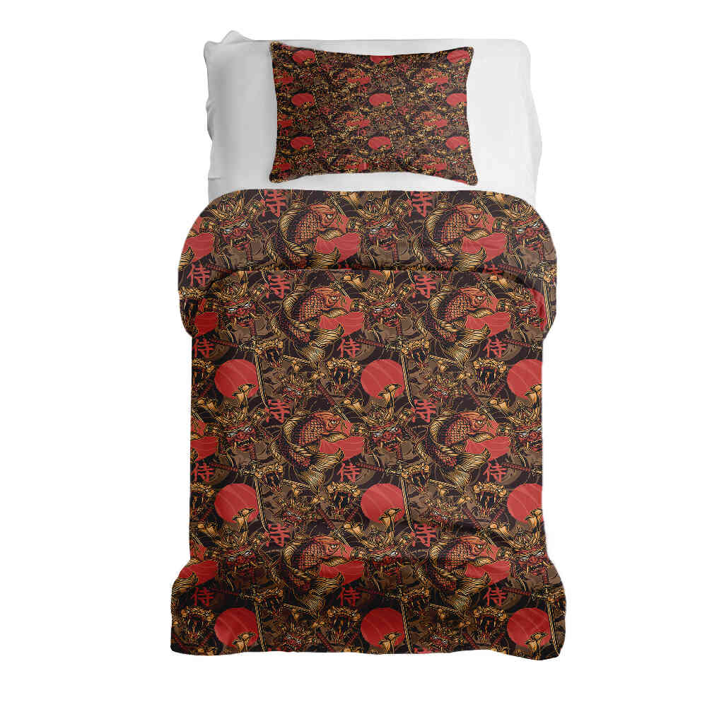 Original Therapiedecke - Ensemble de literie en coton Combat chinois