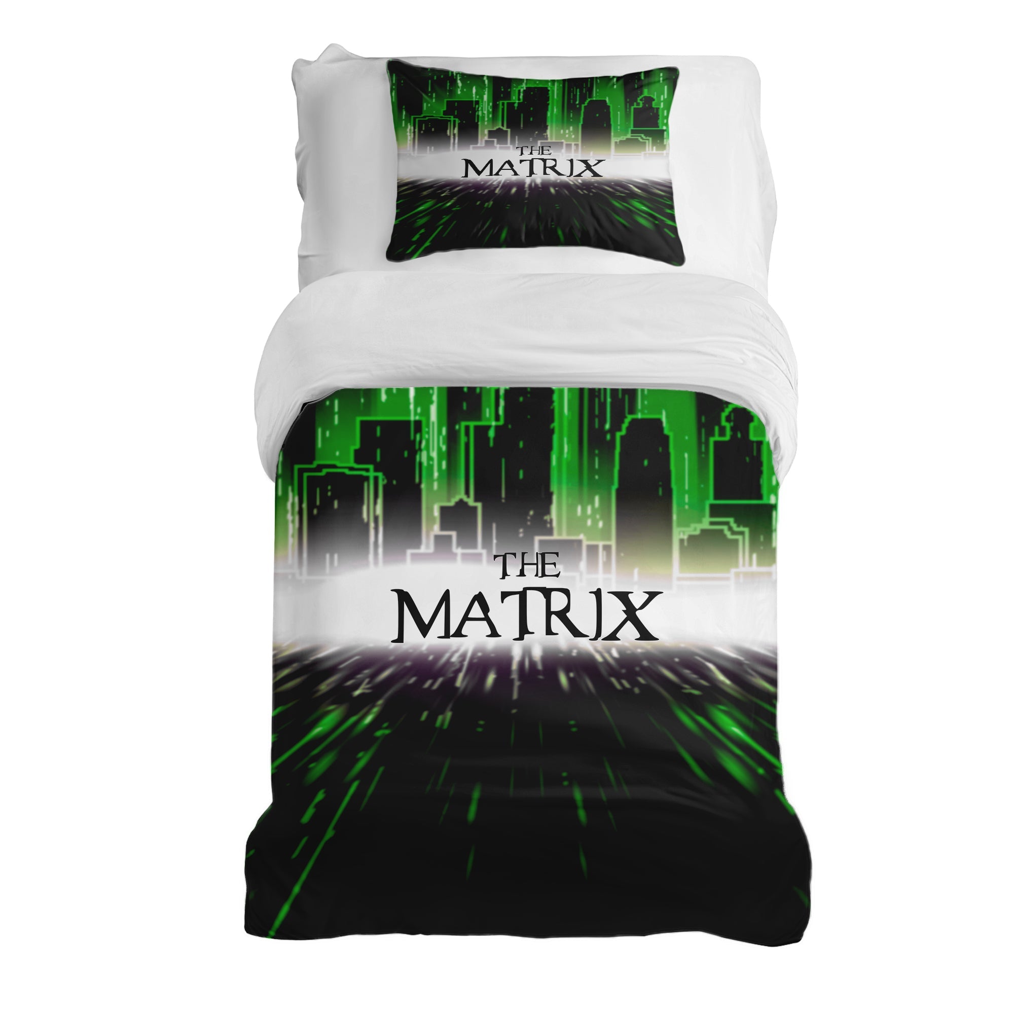 Couverture Thérapeutique Originale TD - Ensemble de Literie en Coton Ville The Matrix