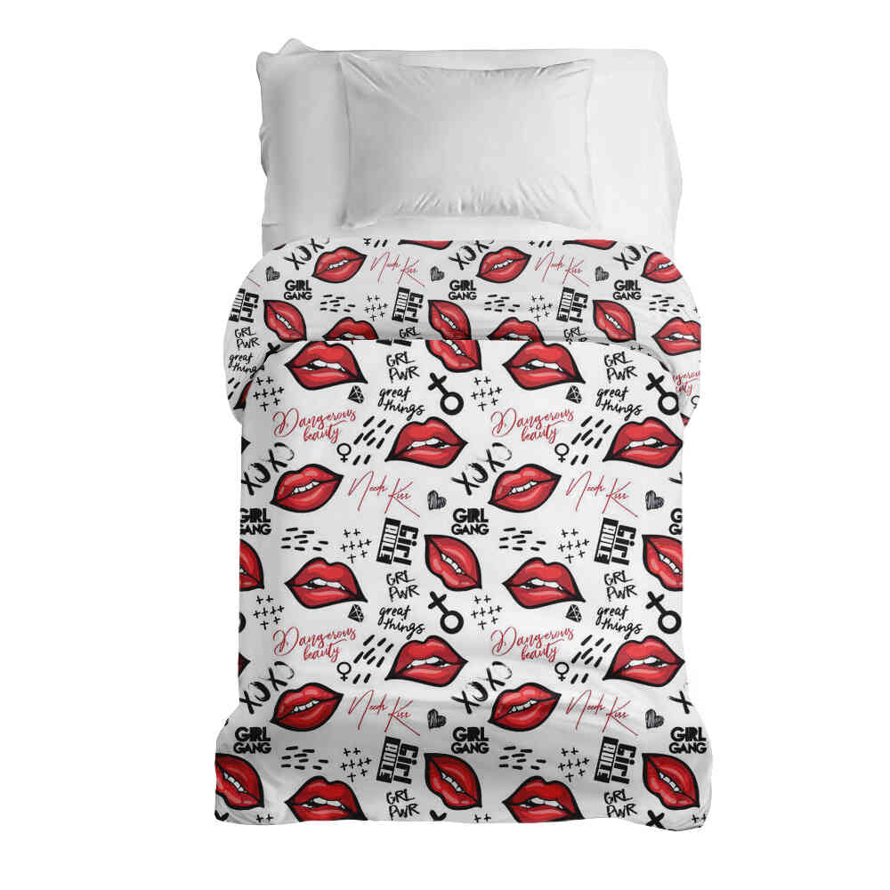 Couverture thérapeutique originale - Housse en coton XOXO