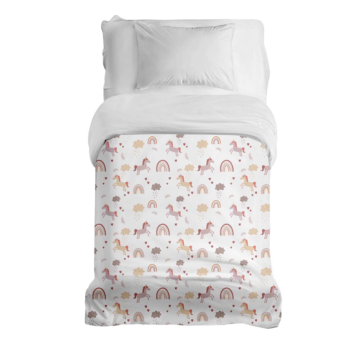 Couverture thérapeutique originale - Housse en coton Licorne