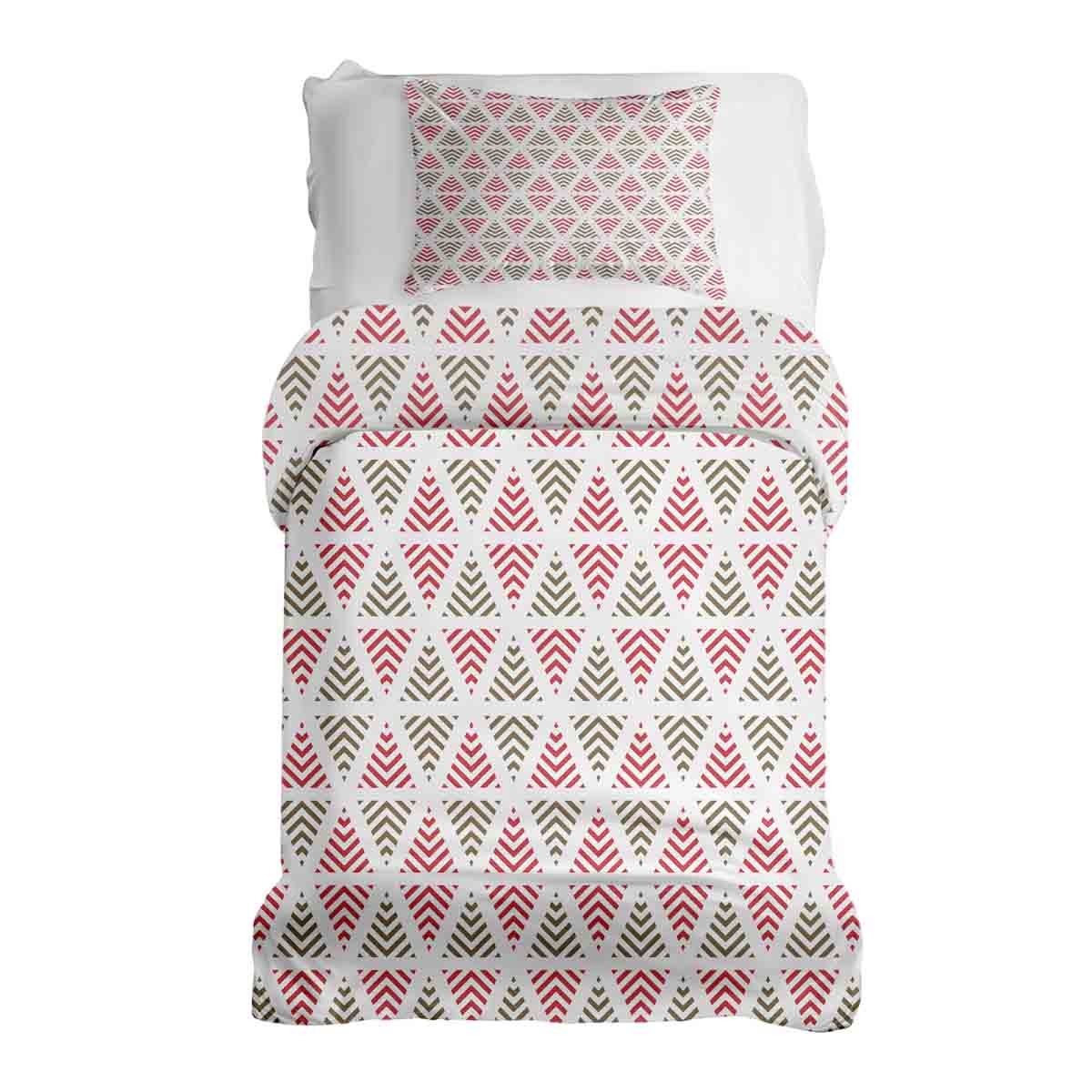 Couette de thérapie Ensemble de linge de lit triangles de Noël
