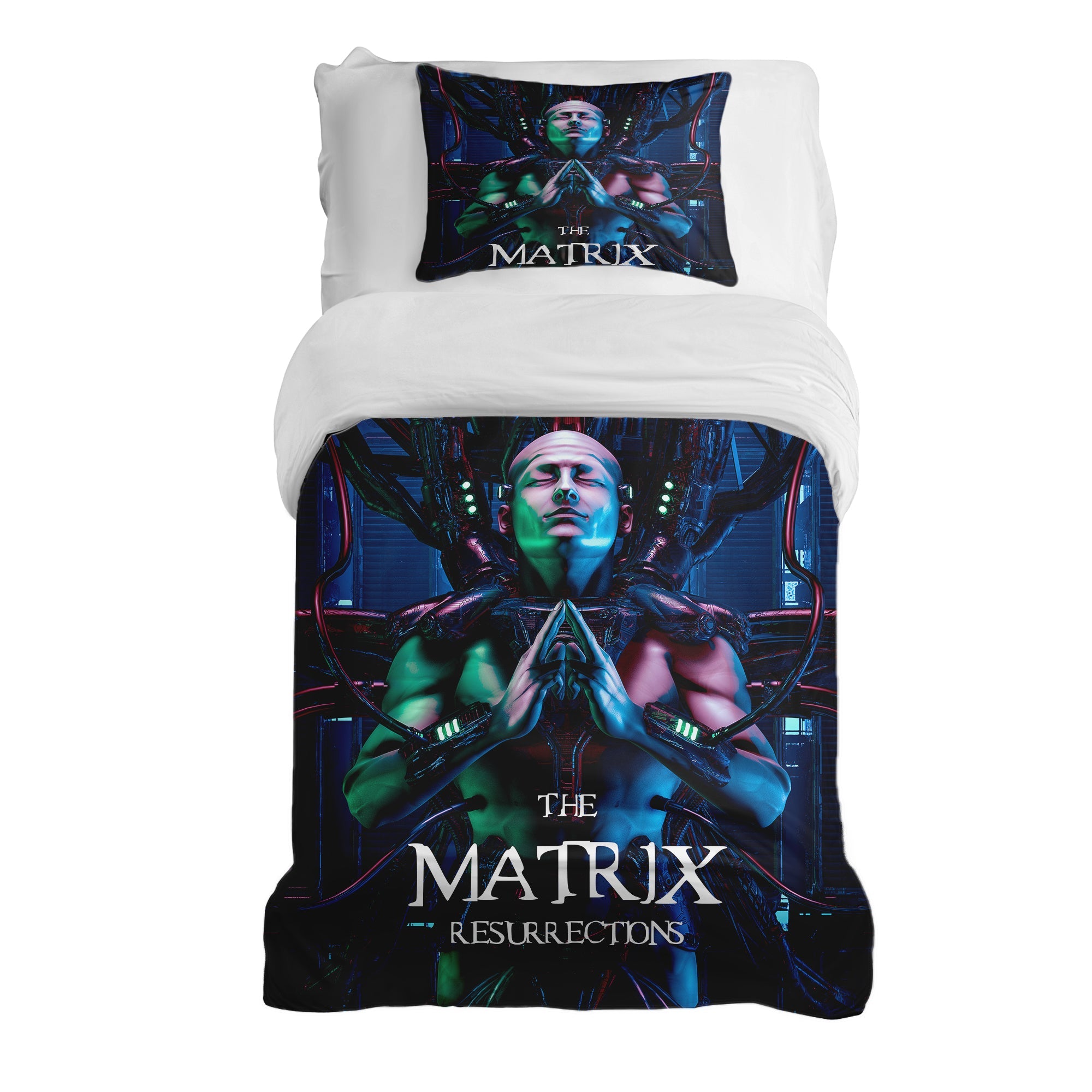 Couverture Thérapeutique Originale TD - Ensemble de Literie en Coton Matrix Resurrections