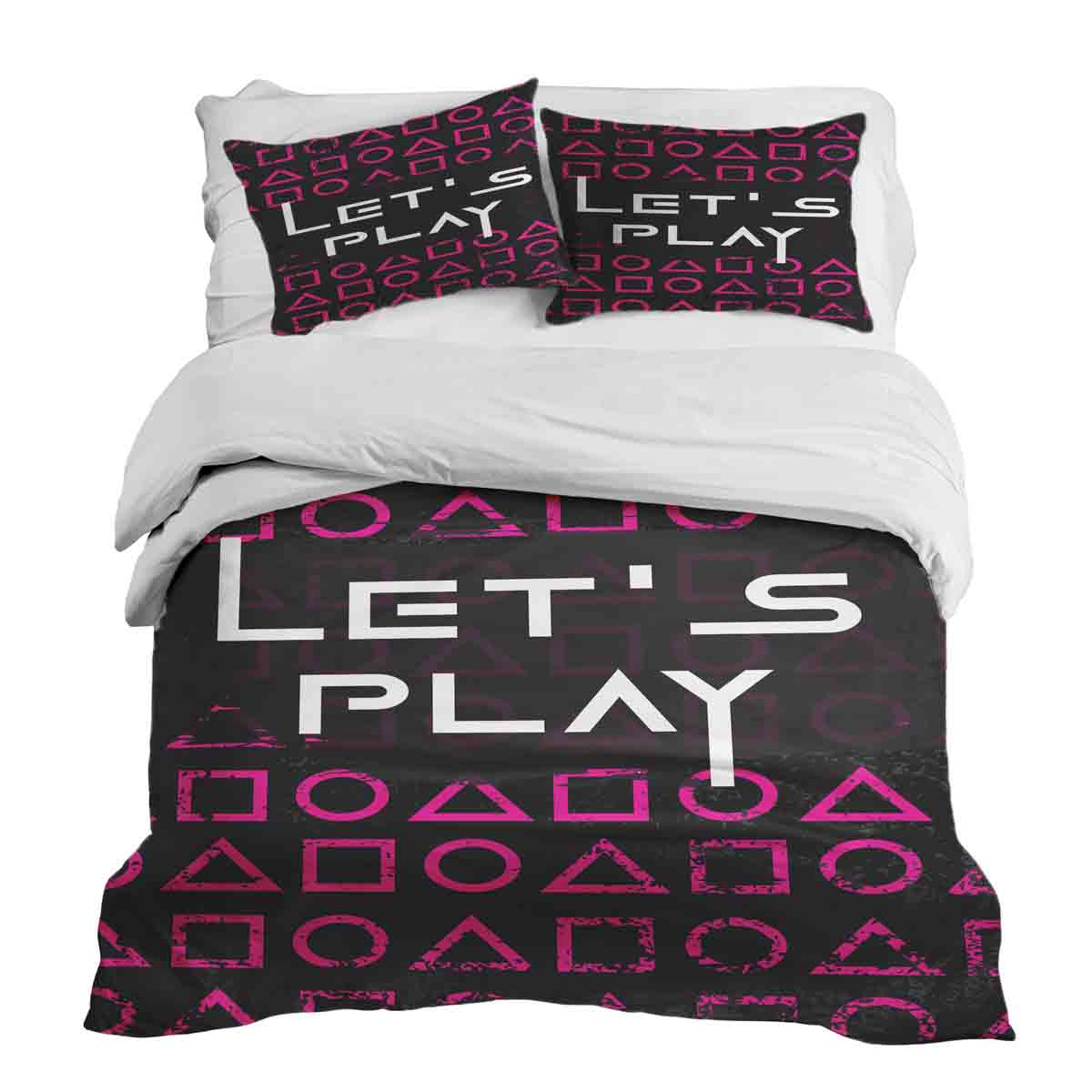 Original Therapiedecke - Ensemble de literie en coton Let's Play