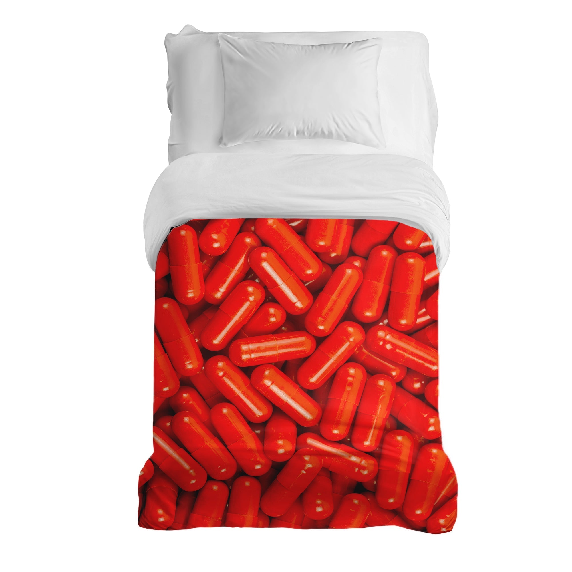 Couverture thérapeutique originale - Housse en coton rouge Tablettes