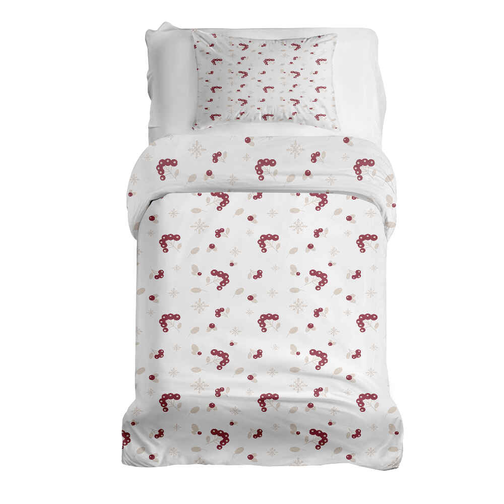 Original Therapiedecke - Ensemble de literie en coton avec buisson de baies