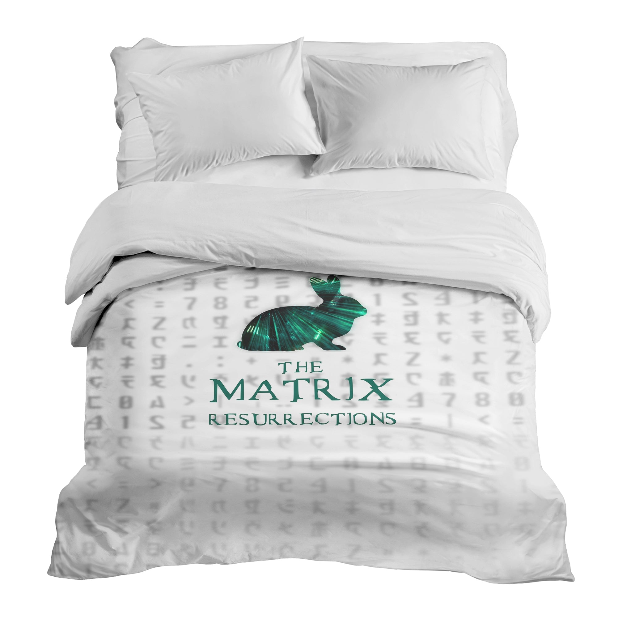 Couverture thérapeutique originale - Housse en coton blanc Matrix