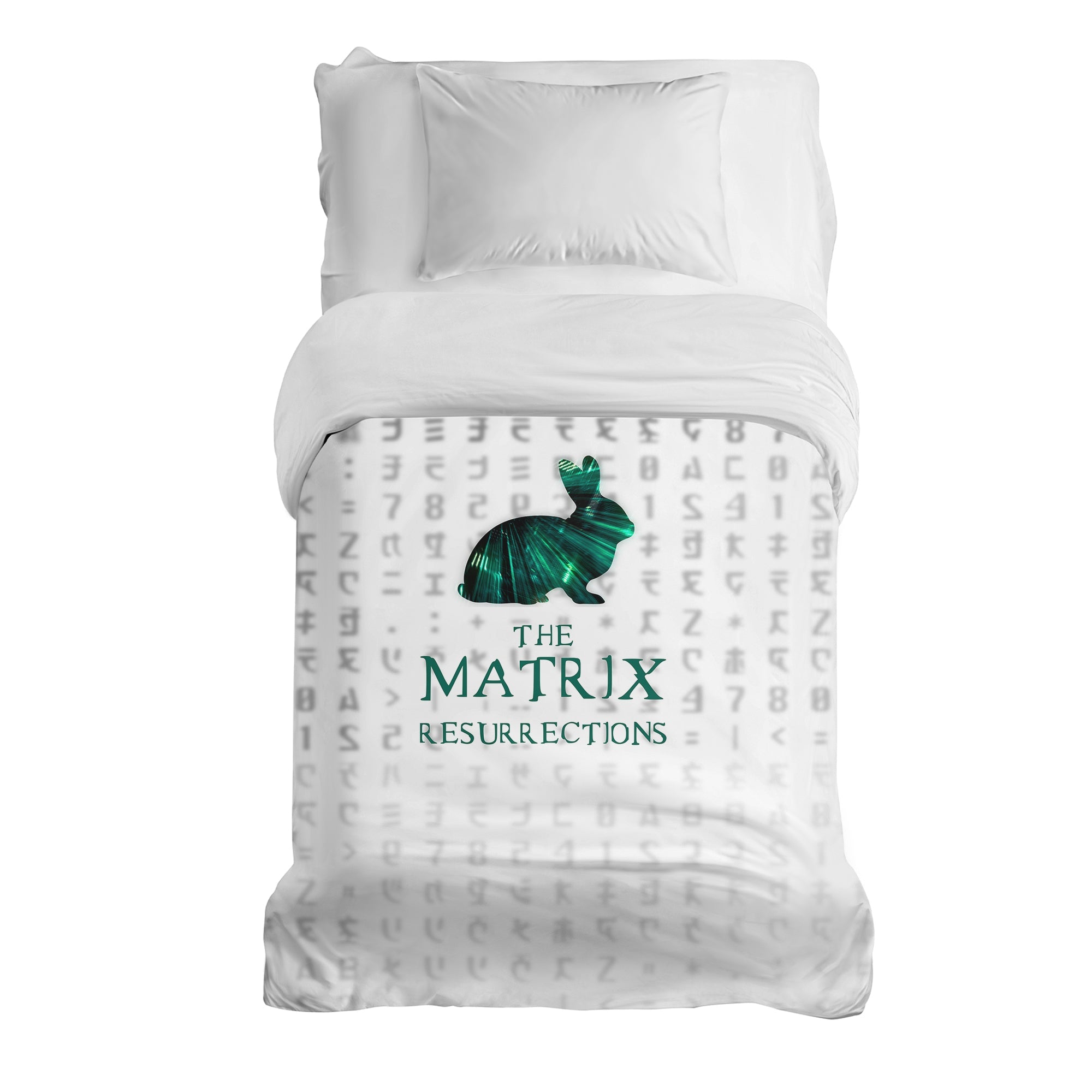 Couverture thérapeutique originale - Housse en coton blanc Matrix
