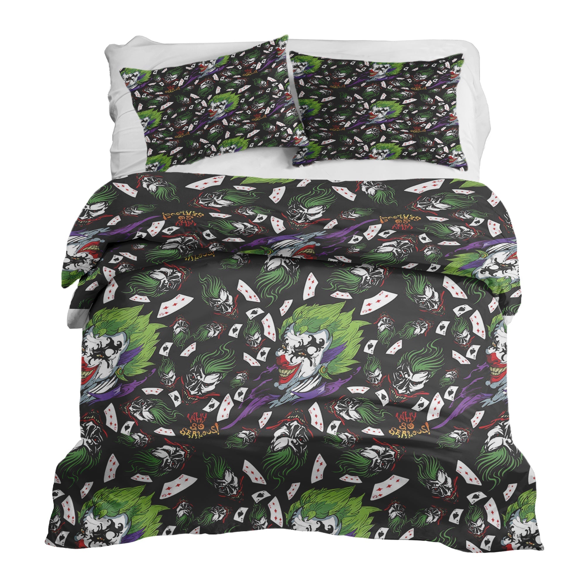 Couverture Thérapeutique Originale TD - Ensemble de Literie en Coton Joker Coloré