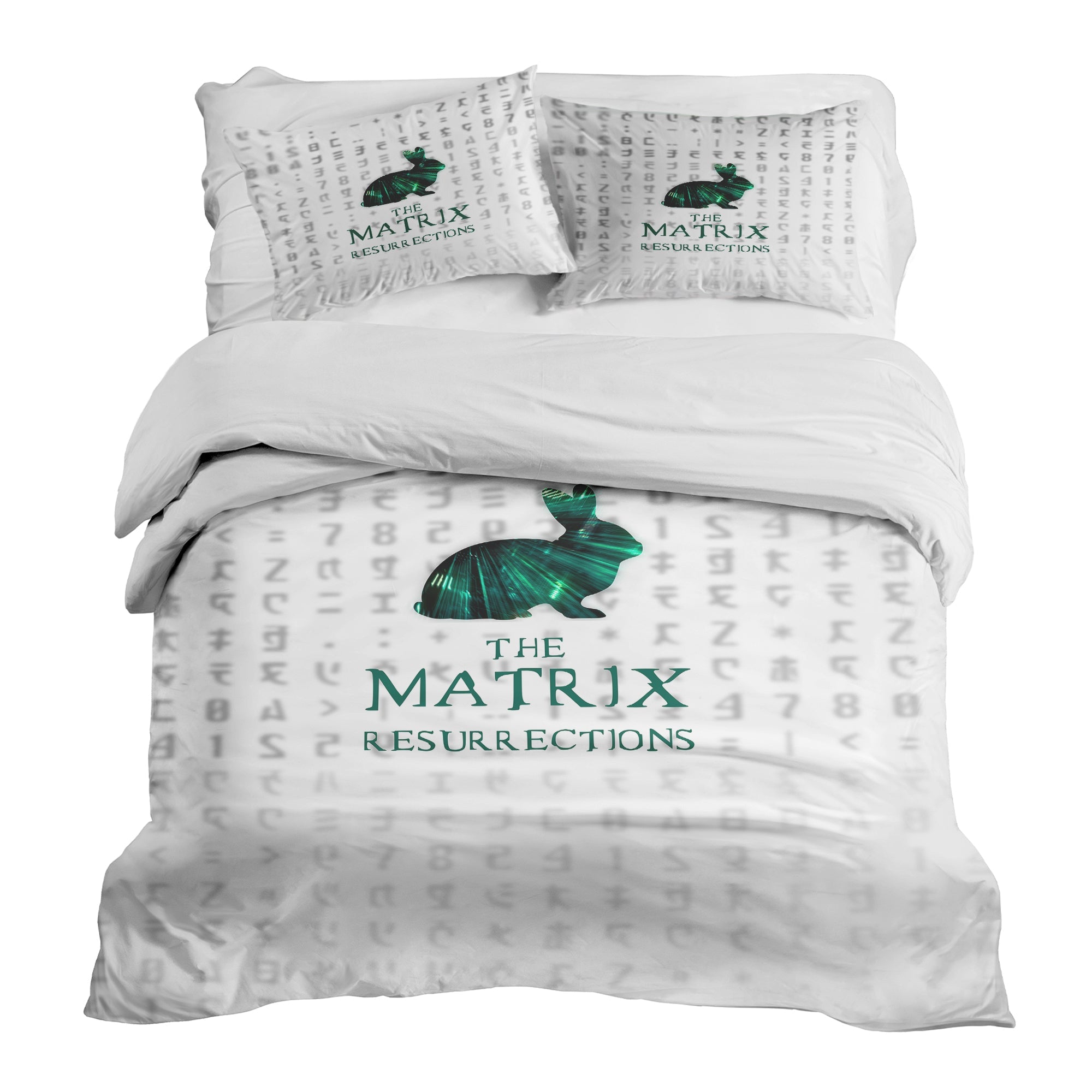 Ensemble de literie couverture thérapeutique blanc Matrix