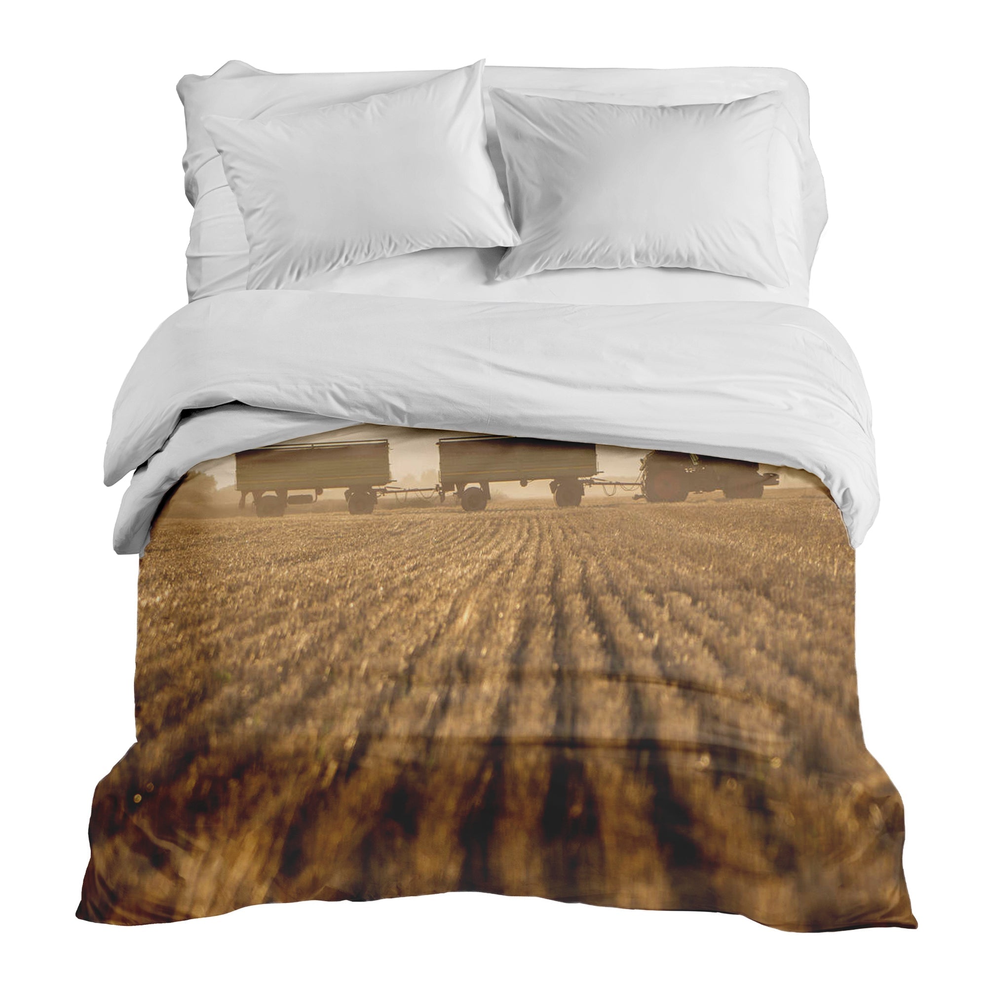 Couverture thérapeutique originale - Housse en coton brun Acker