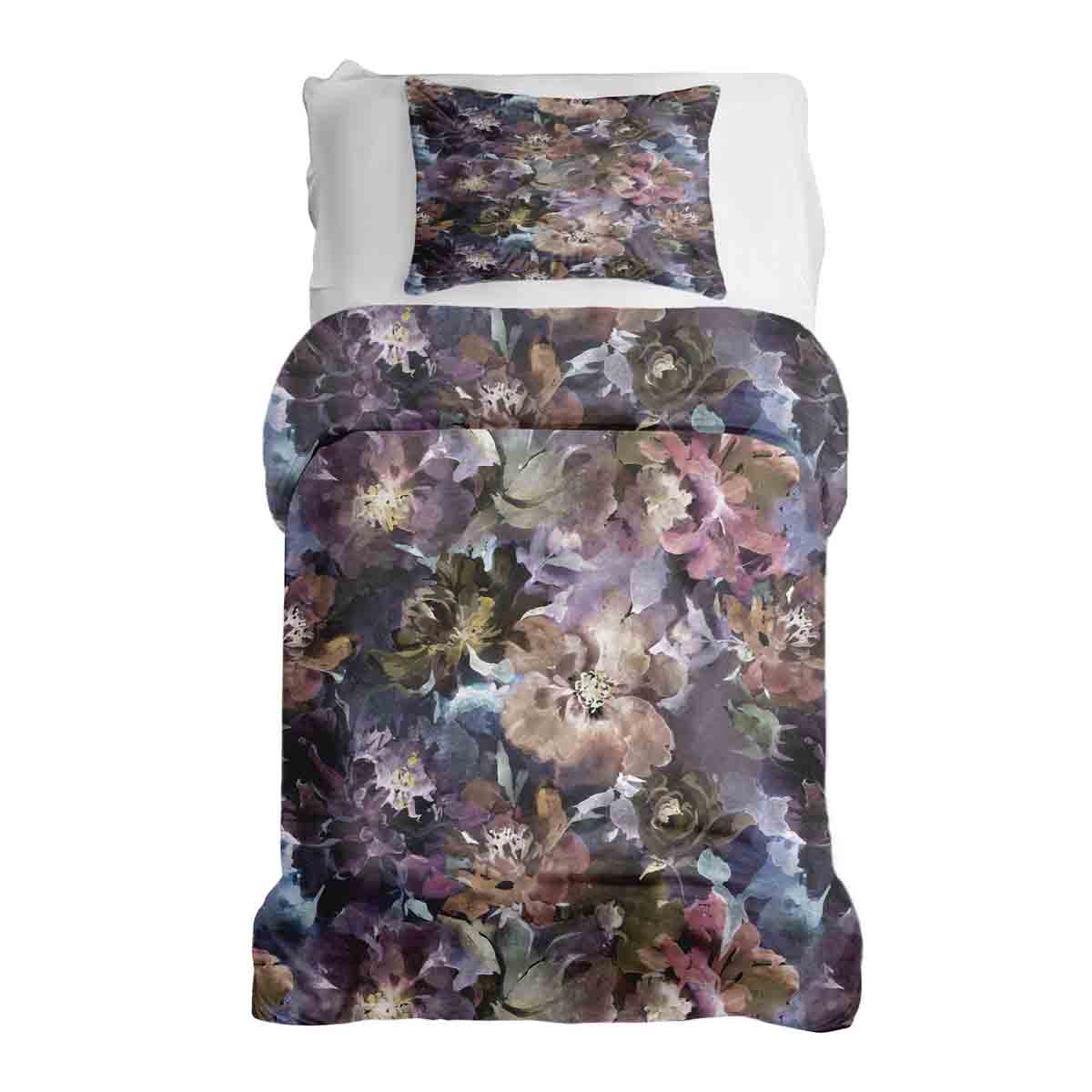 Original Therapiedecke - Ensemble de literie en coton mer de fleurs