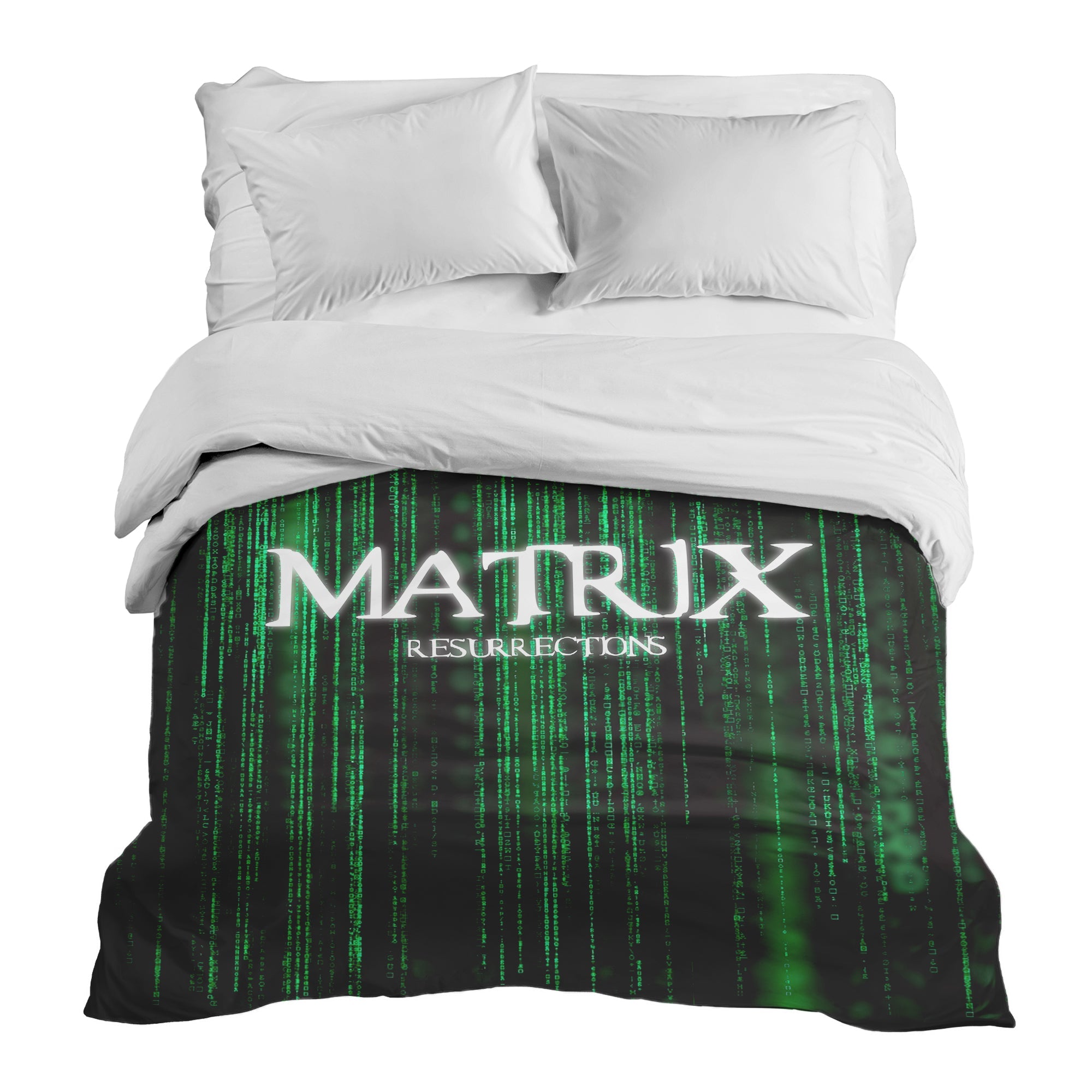 Couverture thérapeutique originale - Housse en coton Matrix en vert