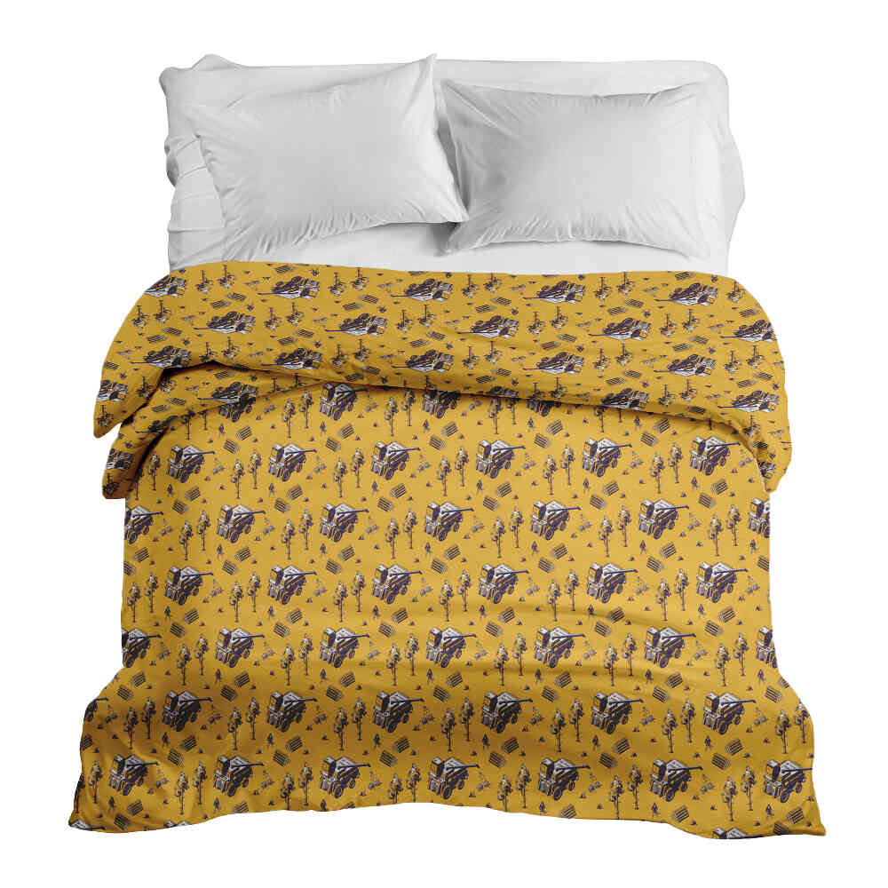 Couverture thérapeutique originale - Housse en coton Récolte