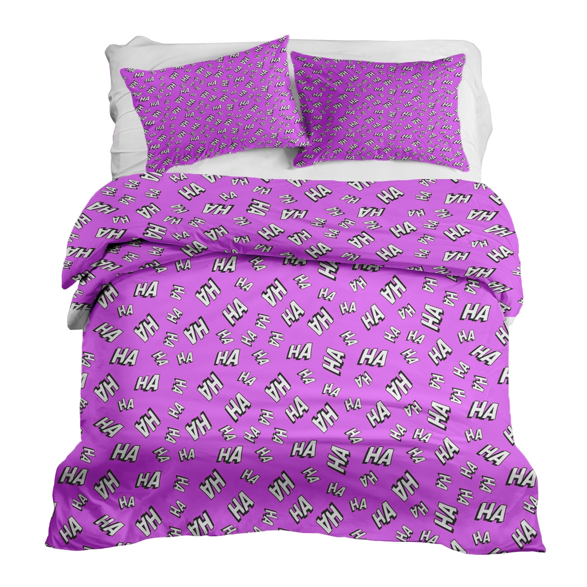 Couverture Thérapeutique Originale TD - Ensemble de Literie en Coton Ha Ha Ha