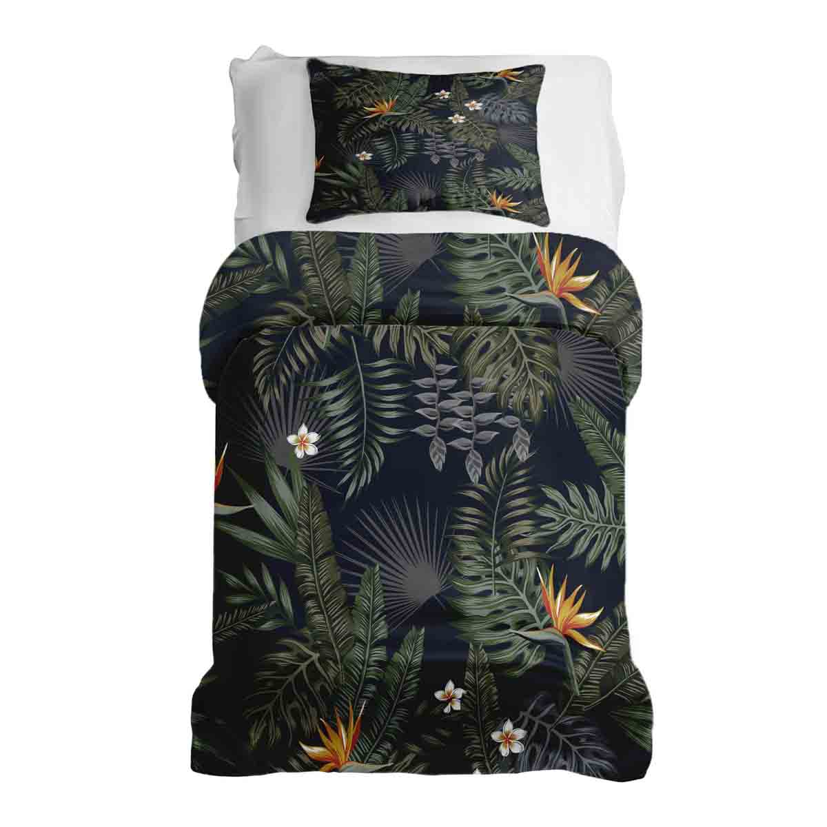 Original Therapiedecke - Ensemble de literie en coton Forêt tropicale