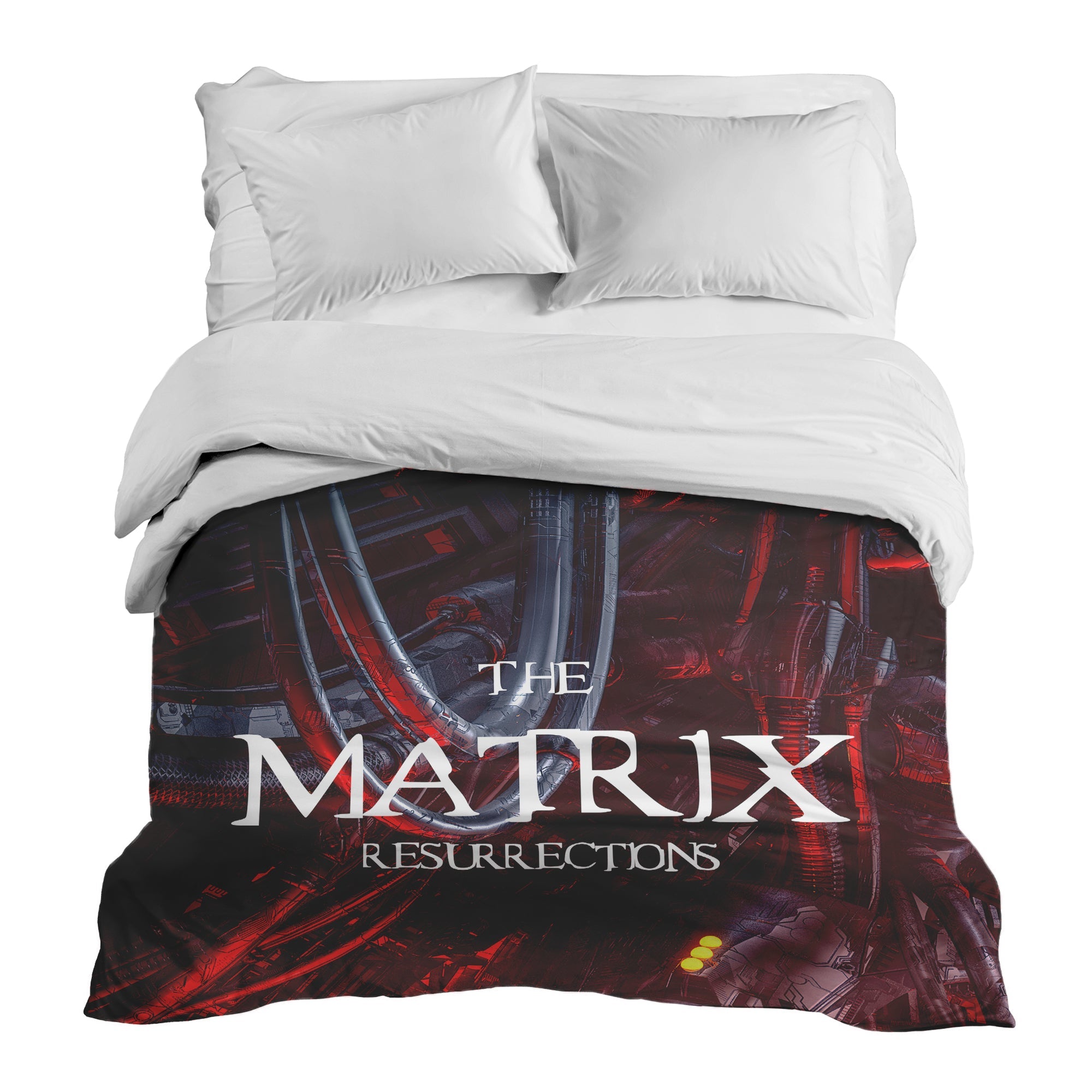 Couverture thérapeutique originale - Housse en coton rouge The Matrix