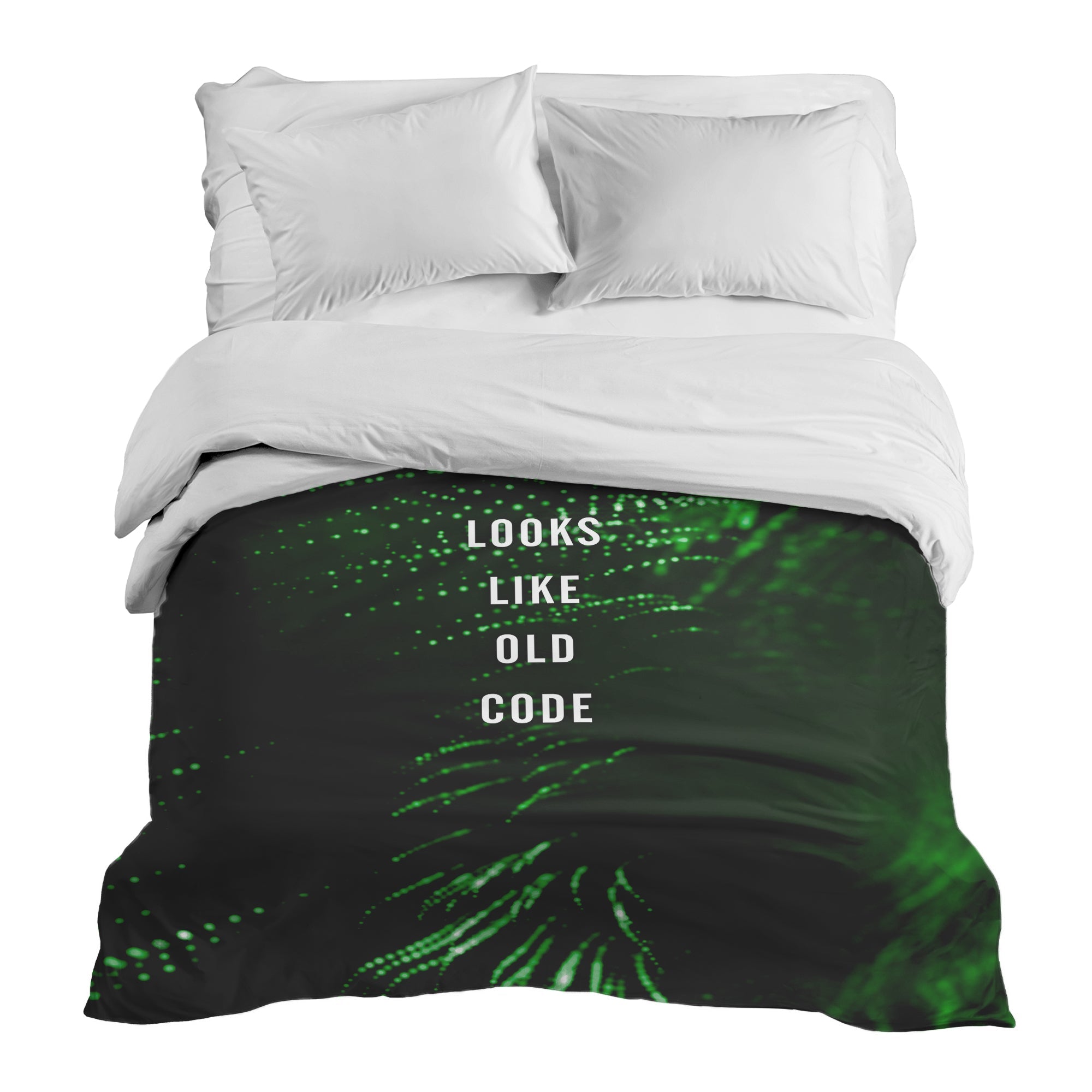 Couverture thérapeutique originale - Housse en coton verte Looks Like