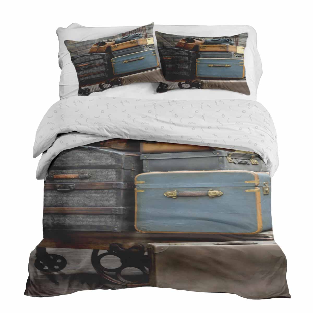 Original Therapiedecke - Ensemble de literie en coton TD avec caisses