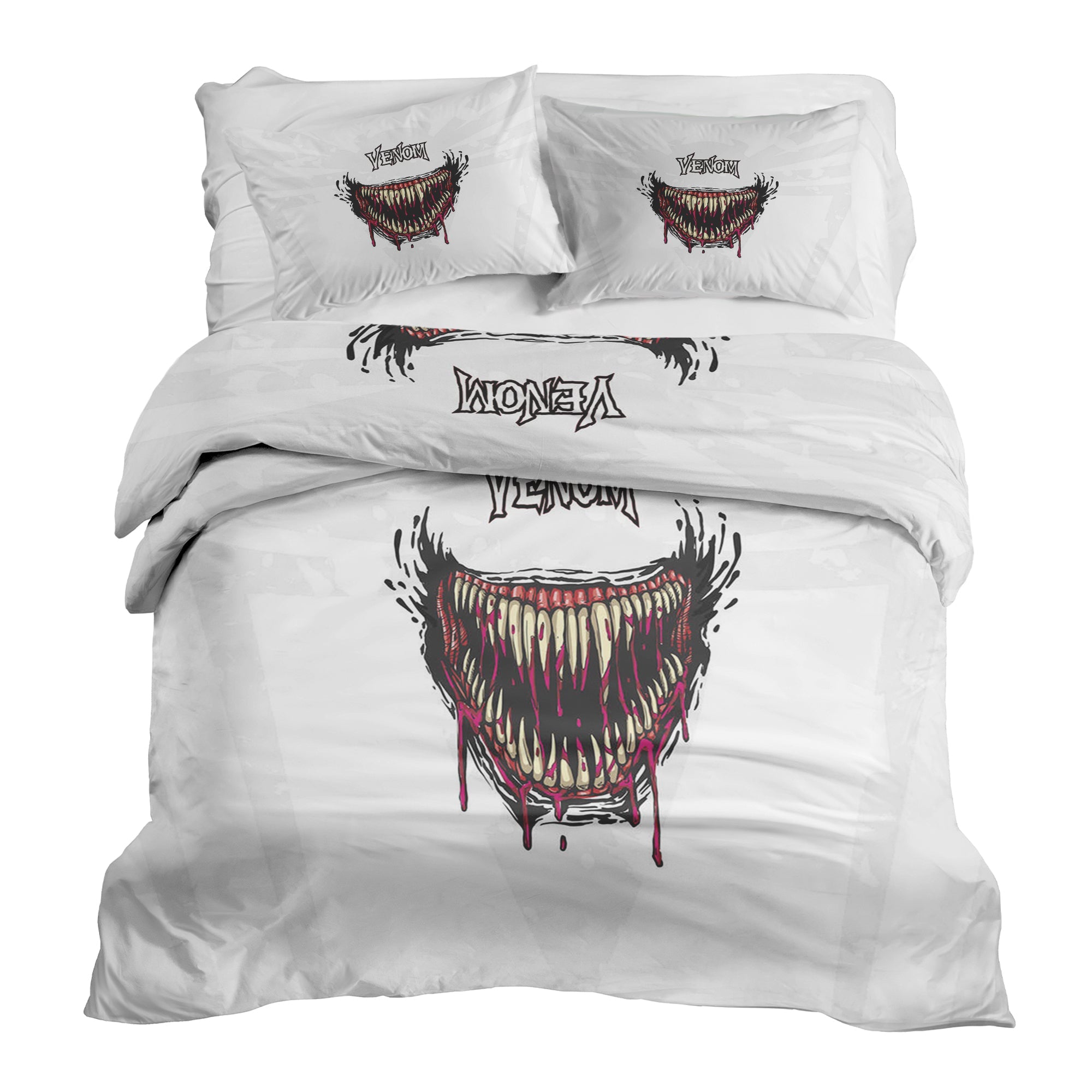 Ensemble de literie couverture thérapeutique blanc Venom
