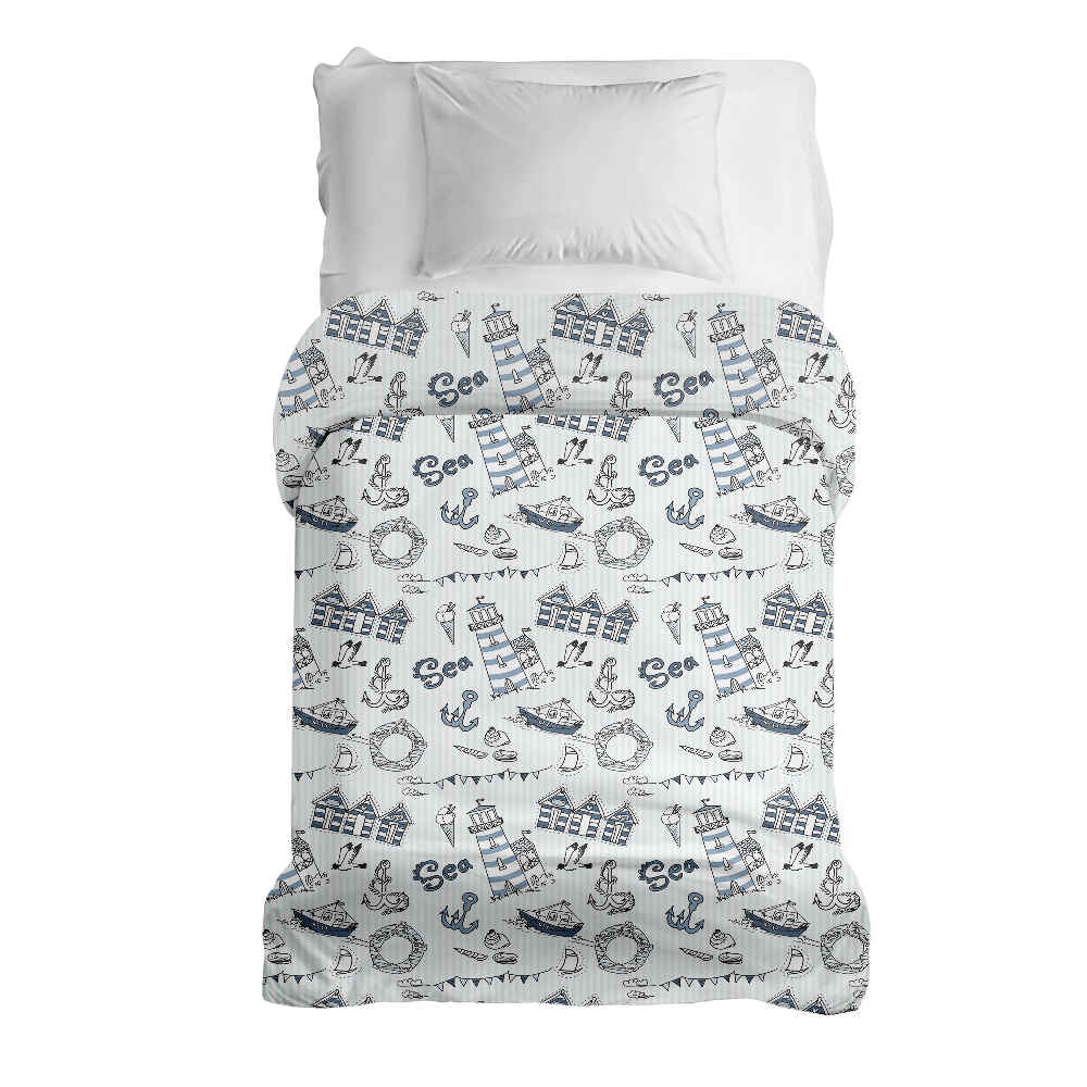 Couverture thérapeutique originale - Housse en coton navigation maritime