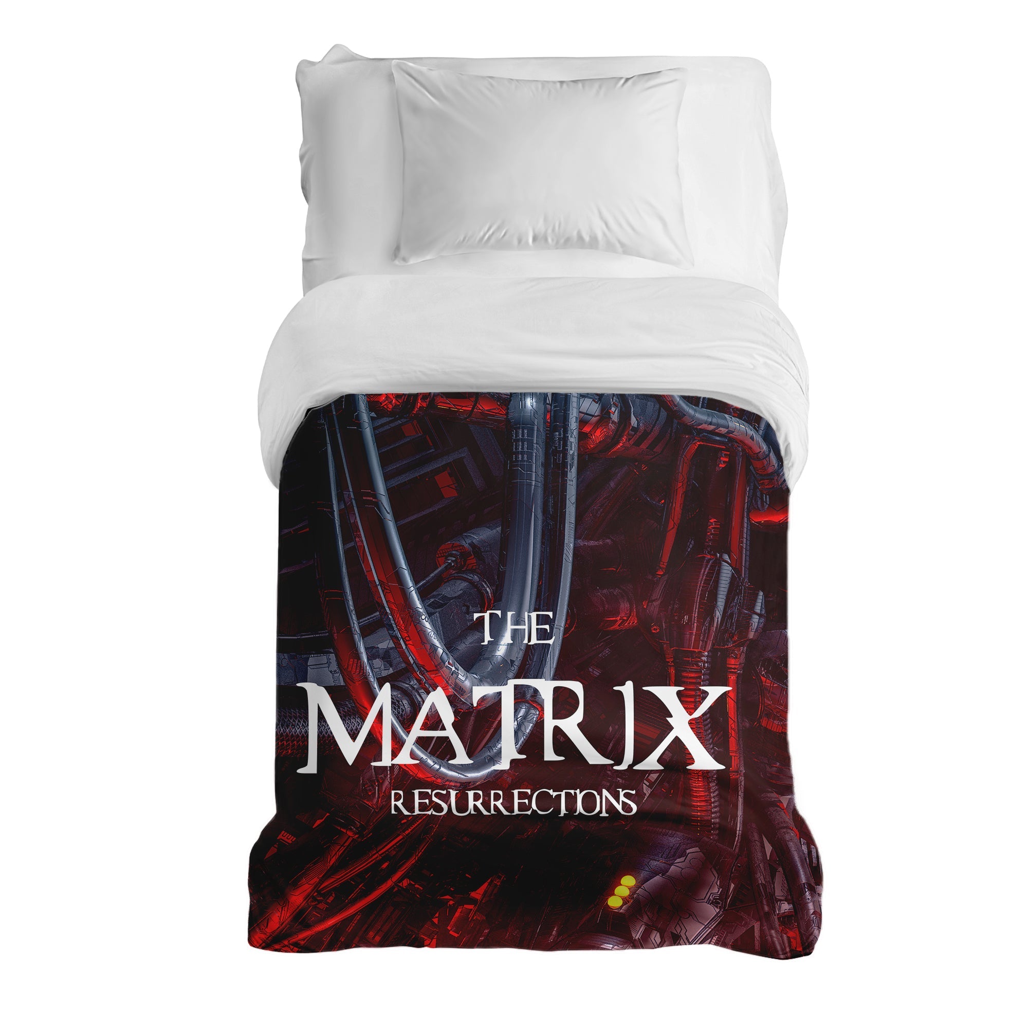 Couverture thérapeutique originale - Housse en coton rouge The Matrix
