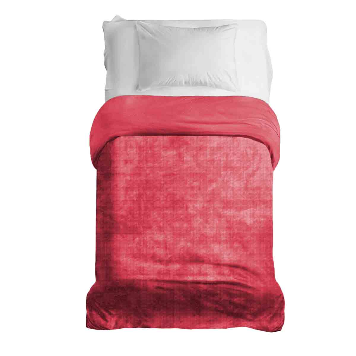 Couverture thérapeutique originale - Housse 4 saisons en rose