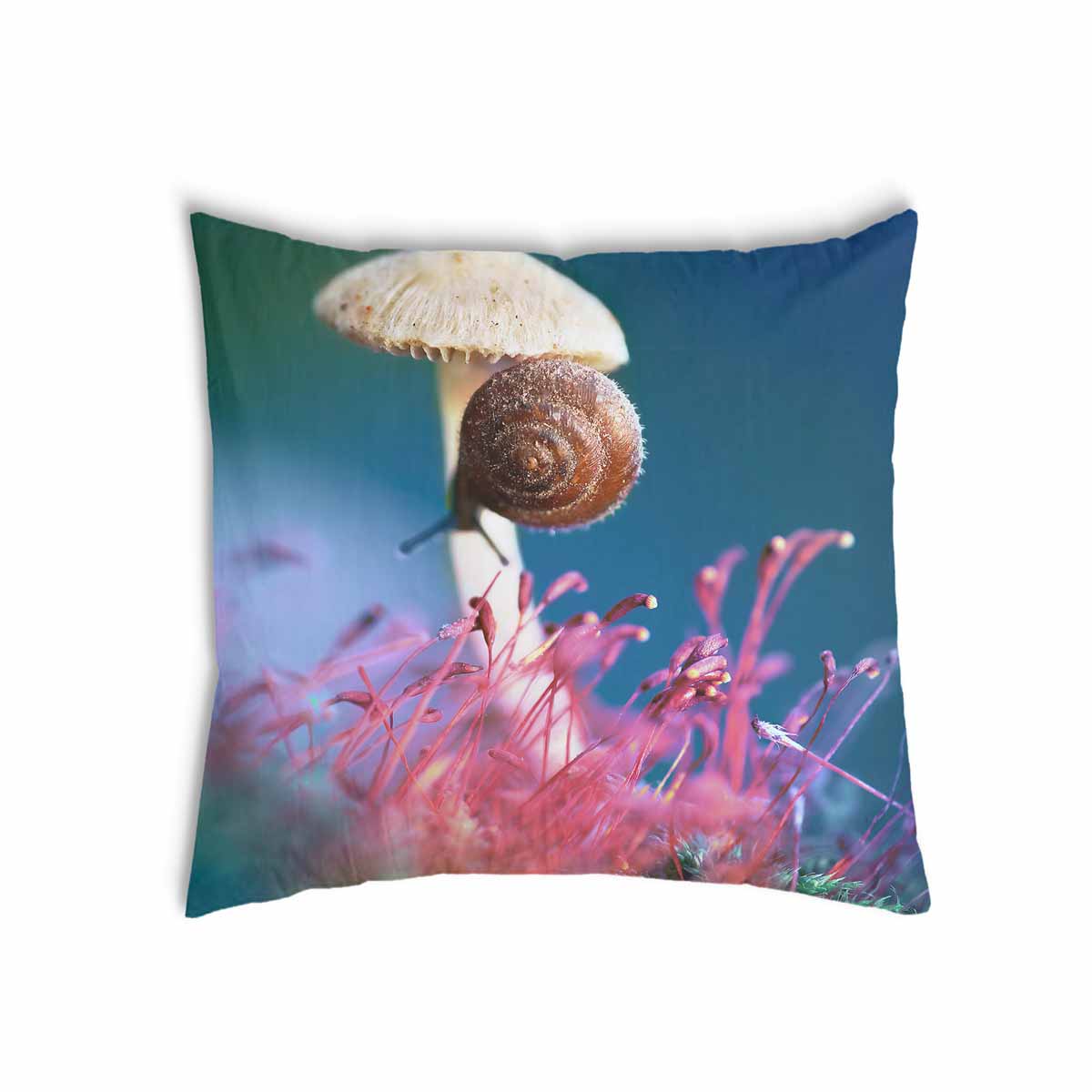 Coussin de santé avec champignon et escargot