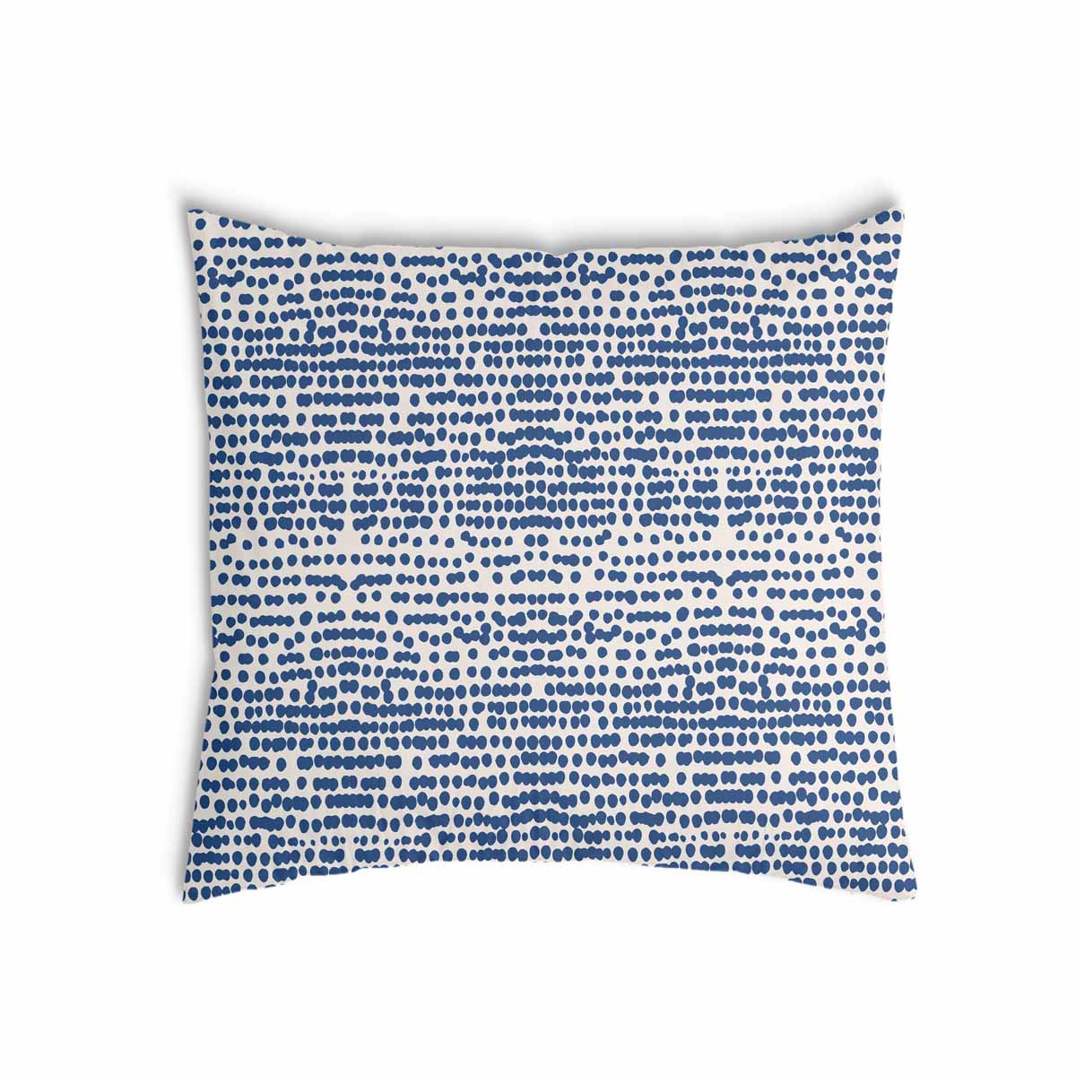 Coussin de santé avec des pois bleus