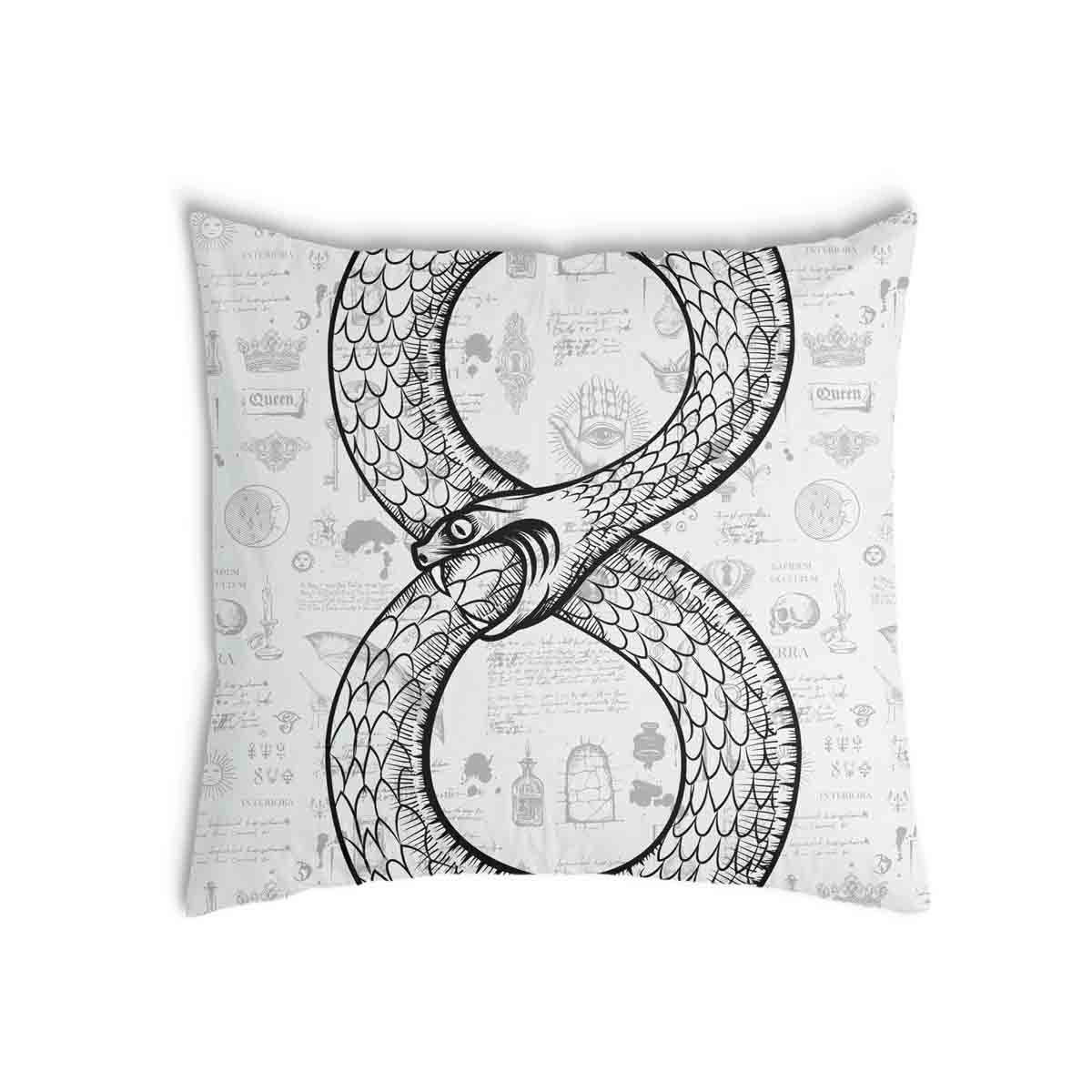 Coussin de santé avec motif serpent