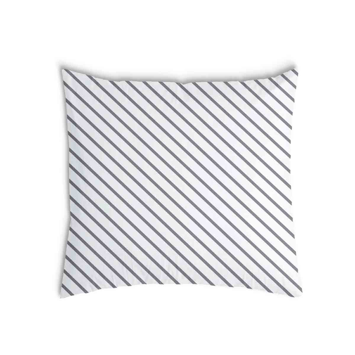 Coussin de santé rayures grises horizontales