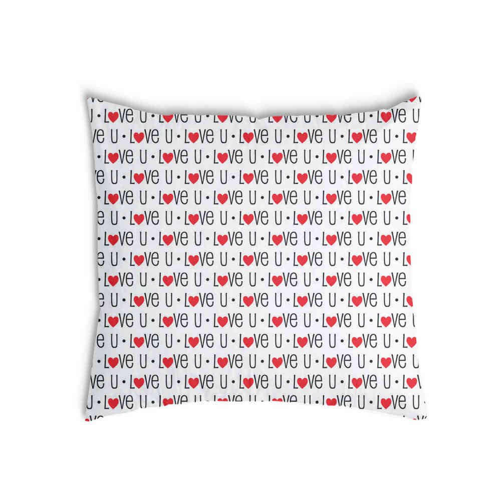 Coussin de santé blanc Love U