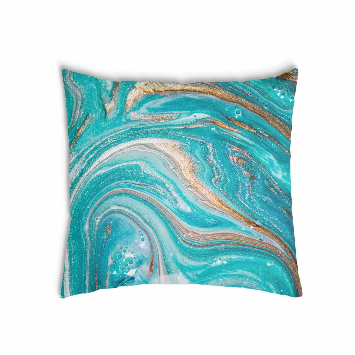Coussin de santé marbre turquoise