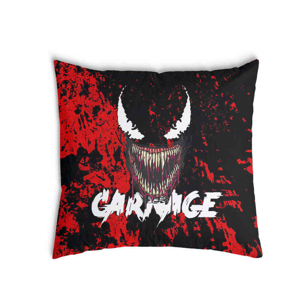 Coussin de santé noir visage de joker