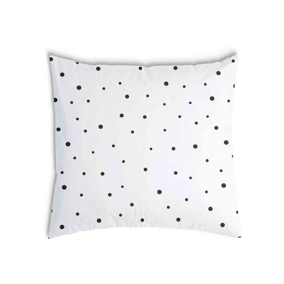 Coussin de santé blanc avec des points épars