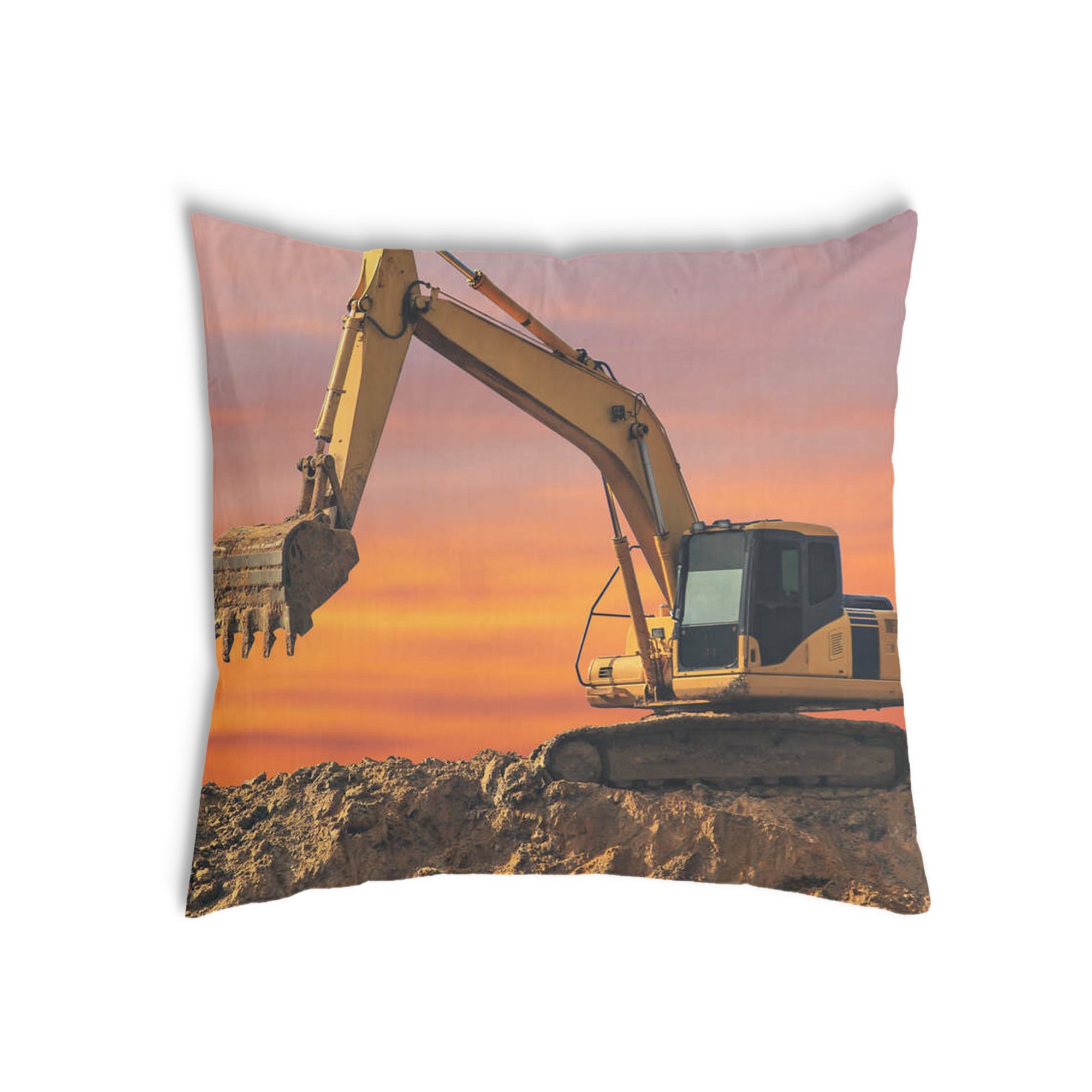 Coussin de santé Tracteur au lever du soleil