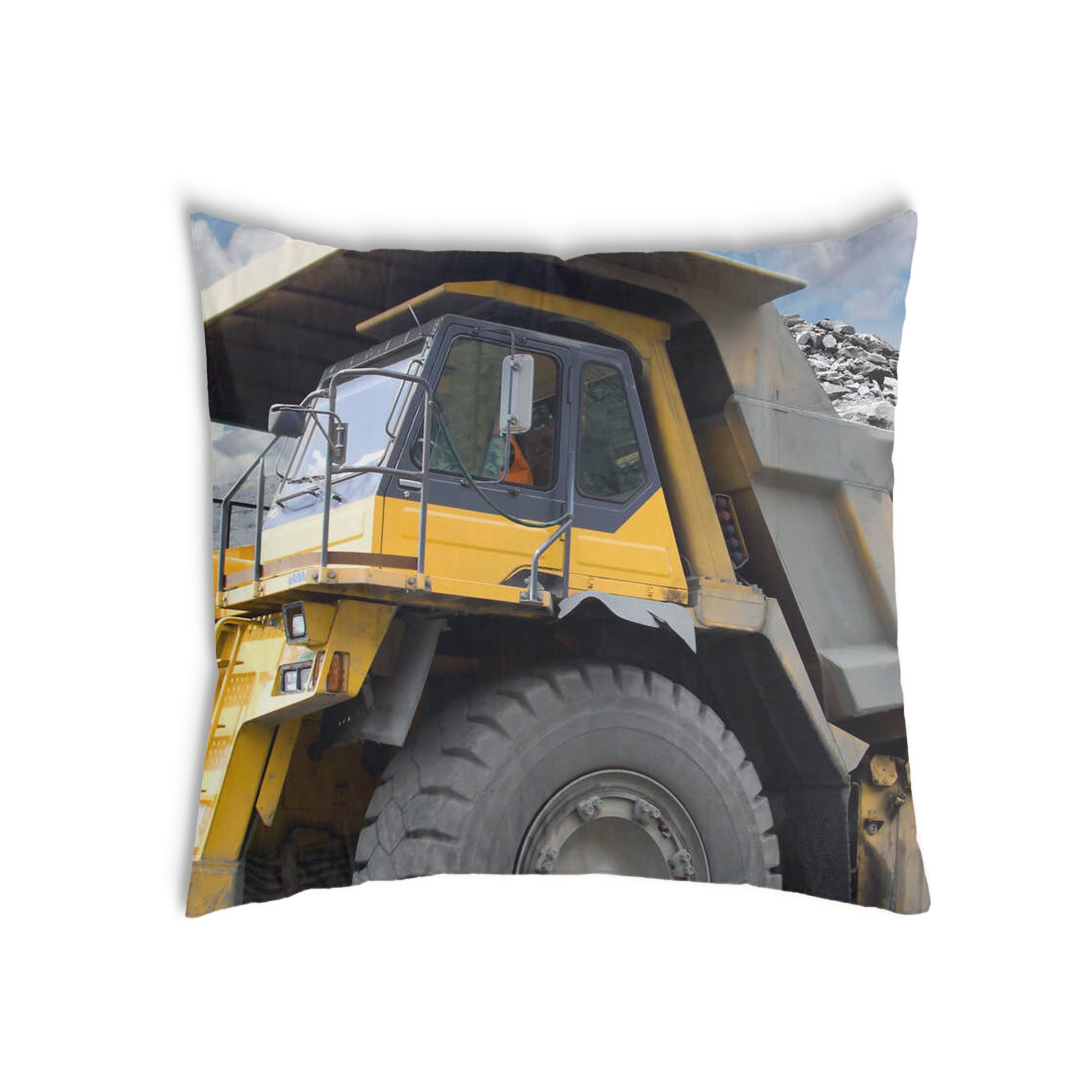 Coussin de santé Camion jaune