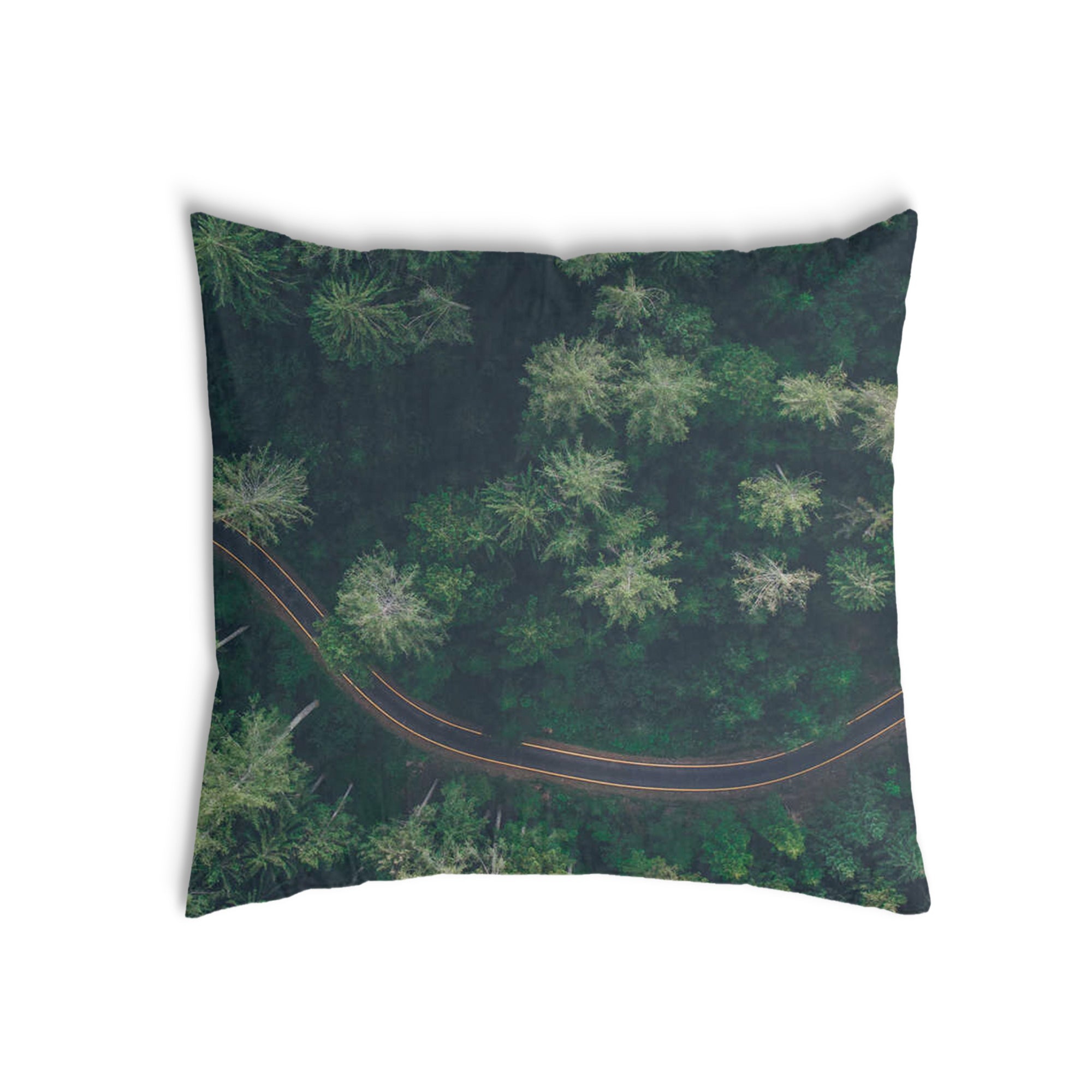 Coussin de santé Rue dans la forêt