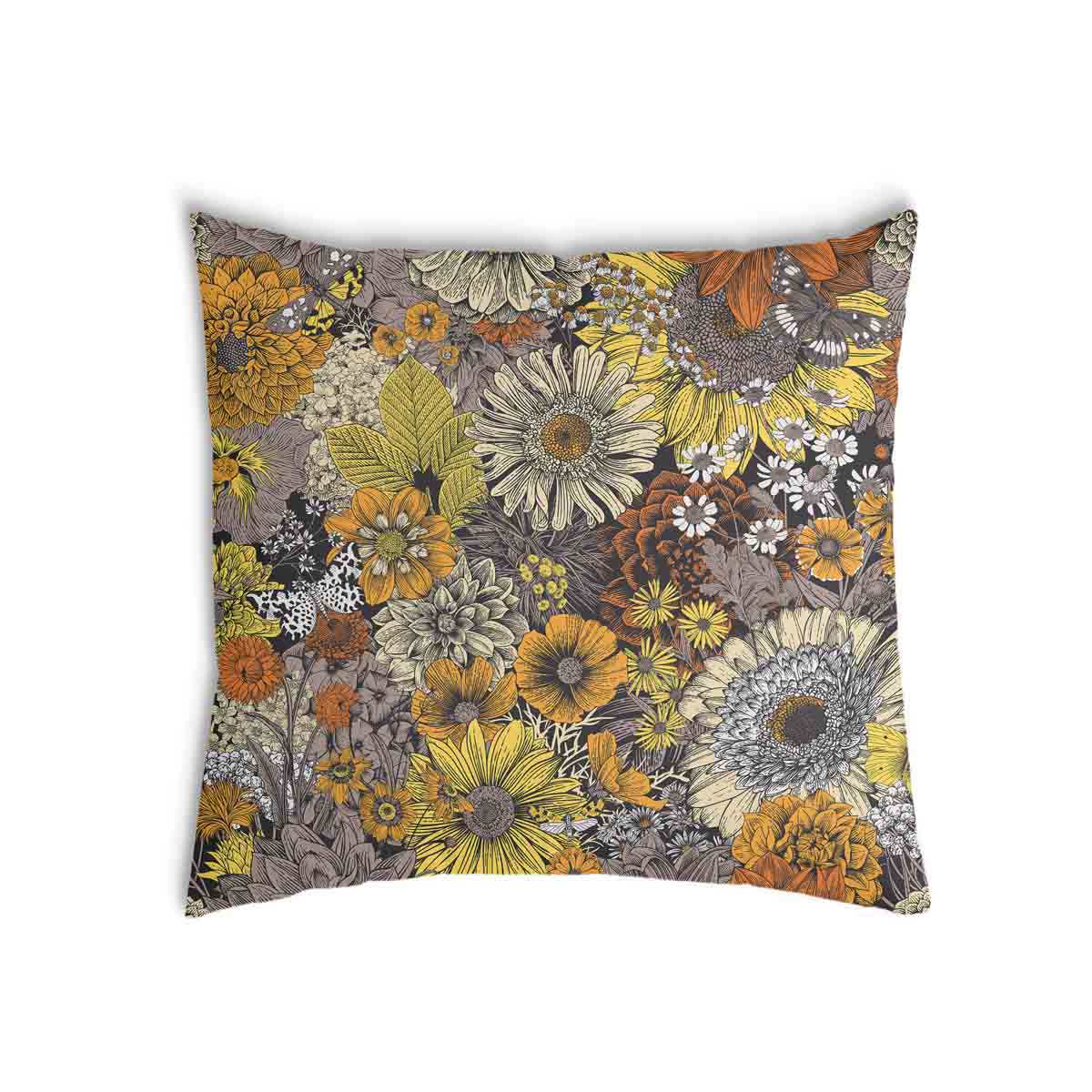 Coussin de santé fleurs jaunes