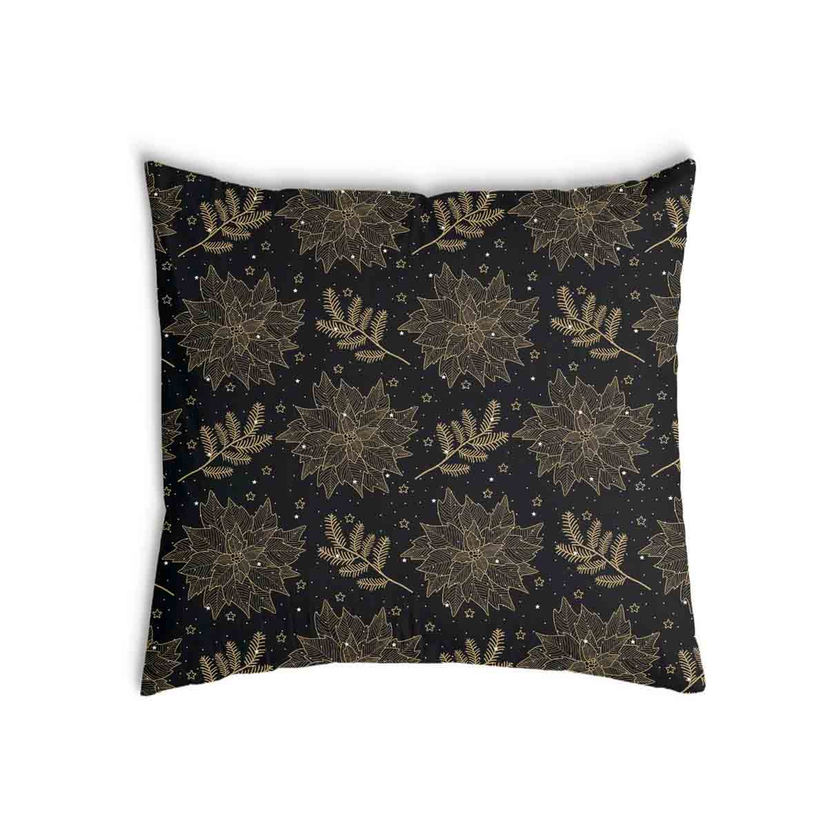 Coussin de santé noir Étoile de Noël