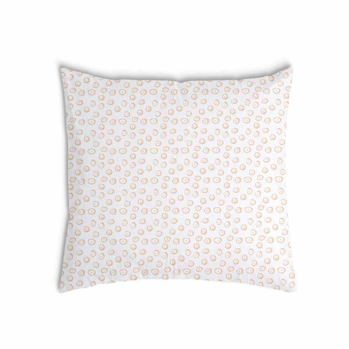 Coussin de santé avec cercles orange