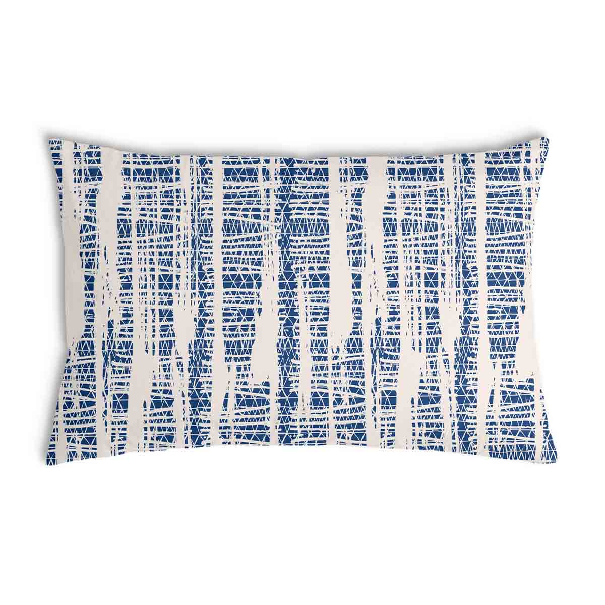 Coussin de santé avec motif bleu