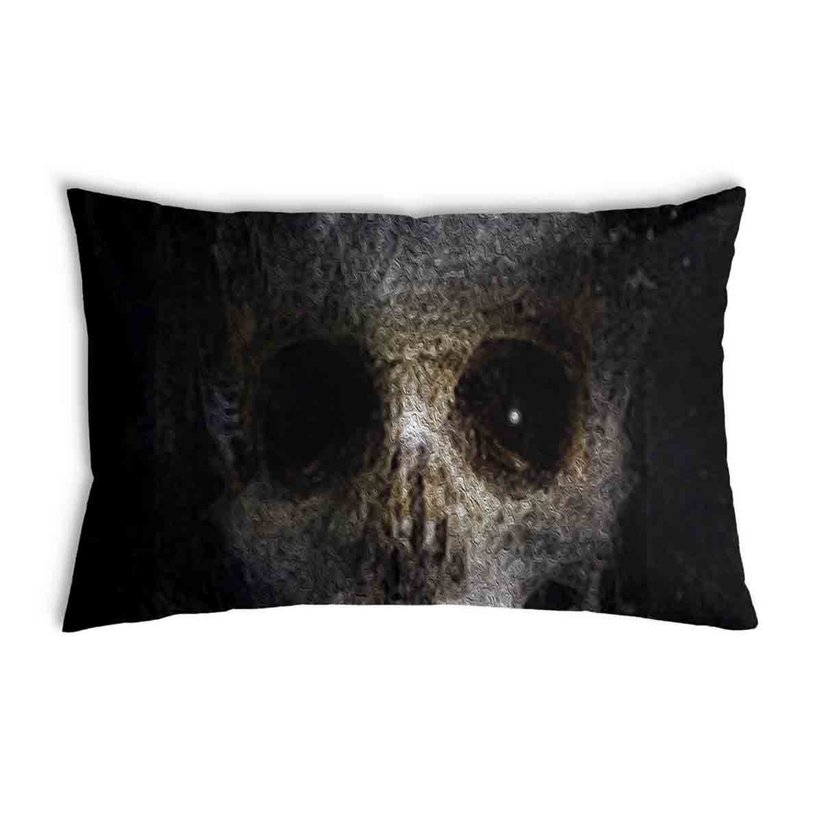Coussin de santé noir effrayant
