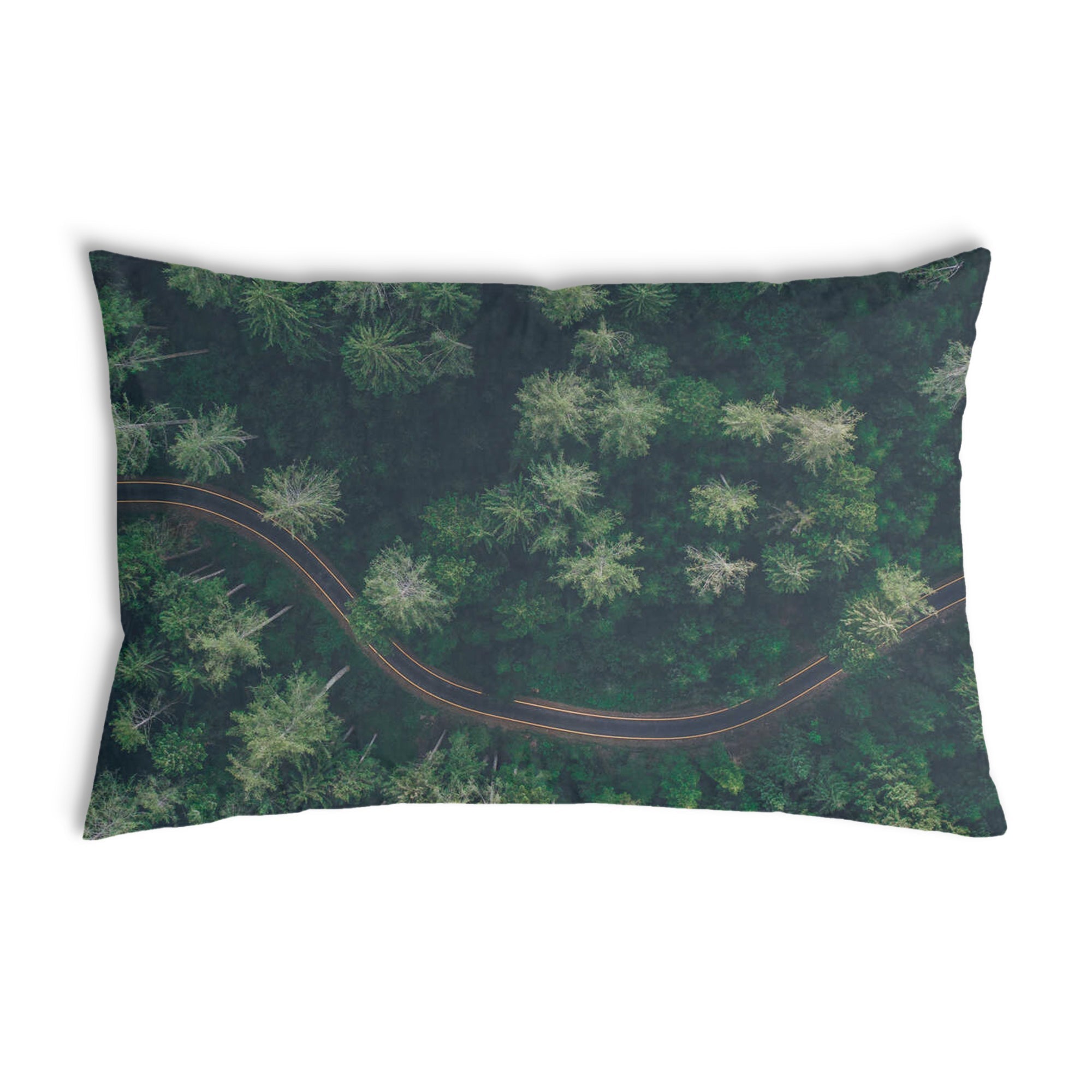 Coussin de santé Rue dans la forêt